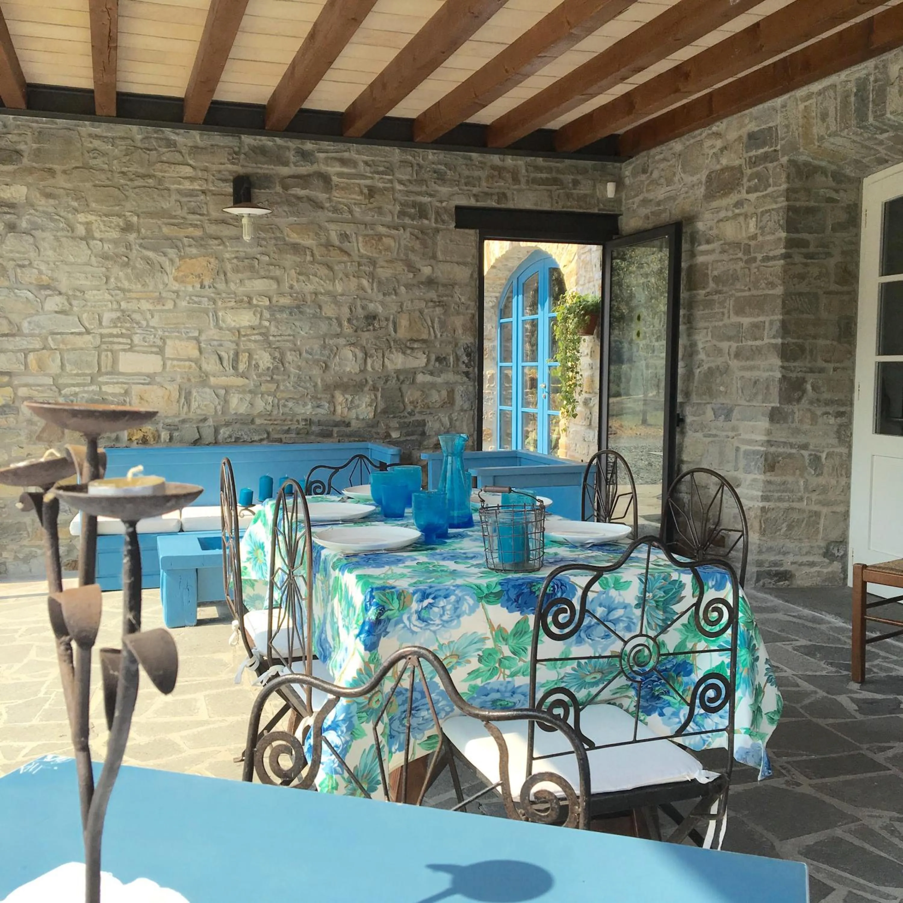 Patio in La Locanda nel vento