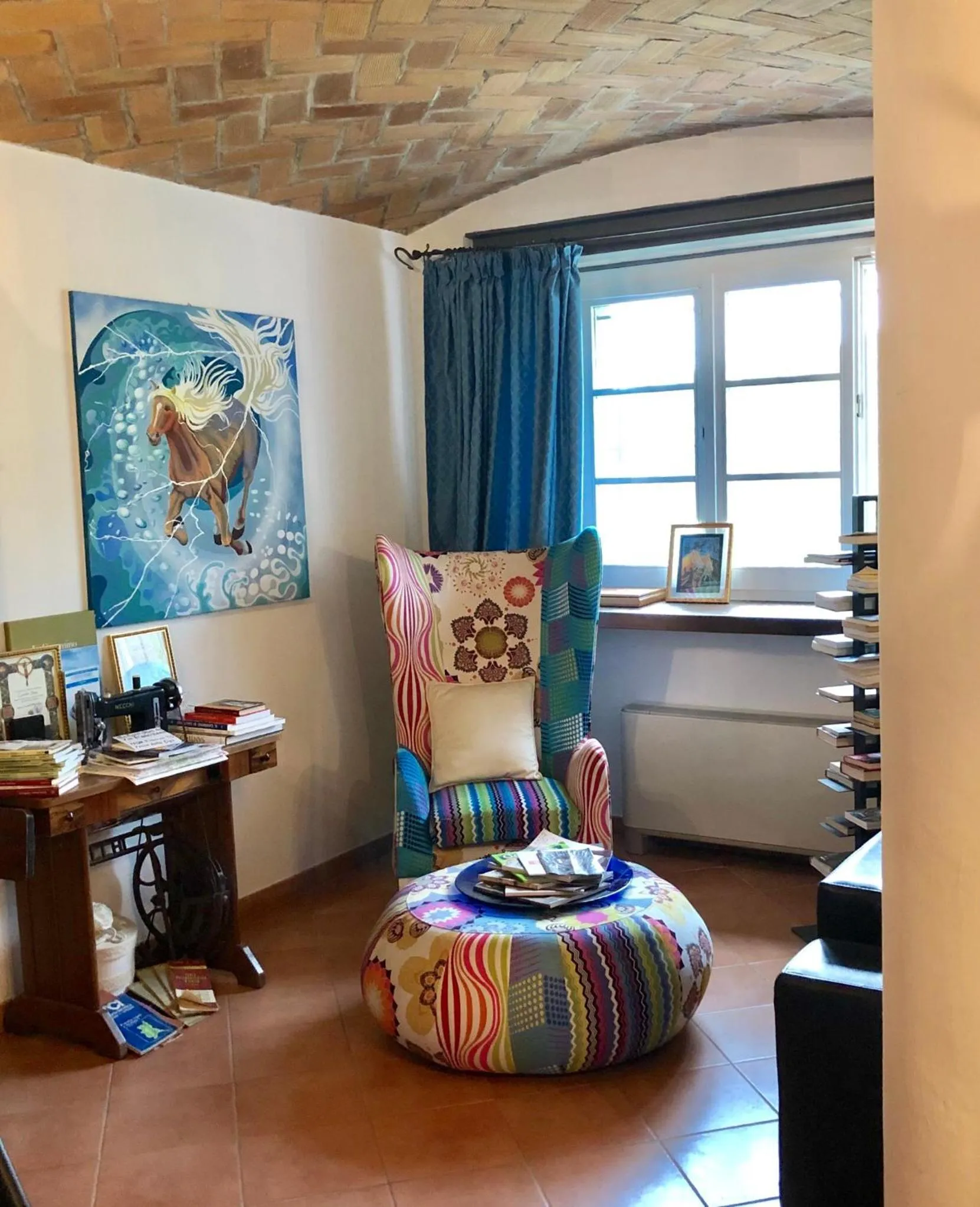 Living room in La Locanda nel vento