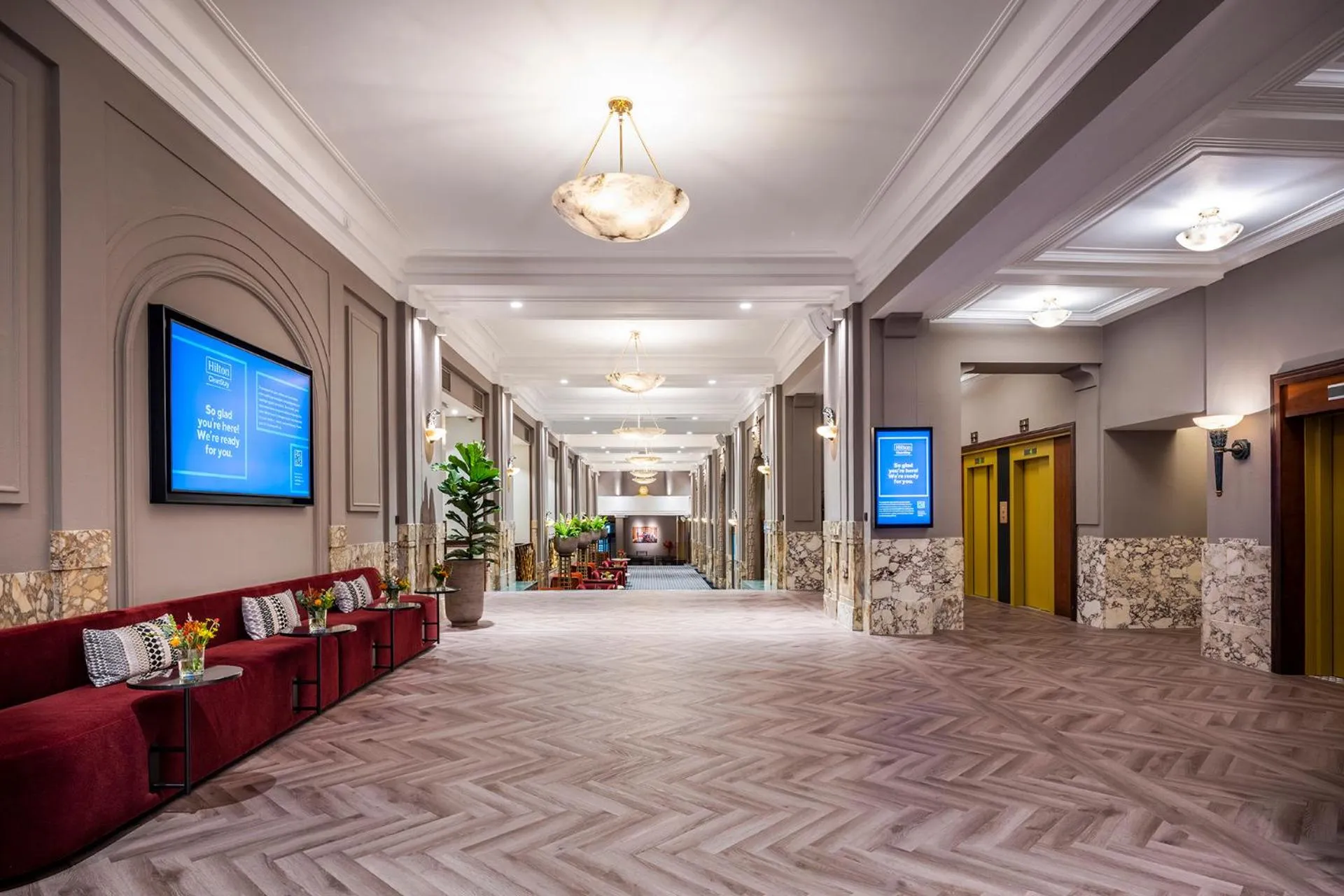 Lobby or reception in DoubleTree By Hilton Brussels City