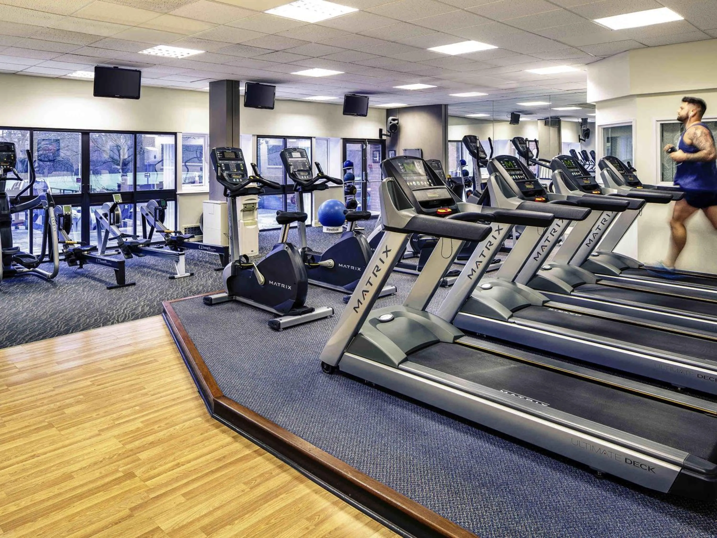 Fitness centre/facilities in Mercure Maidstone Great Danes Hotel
