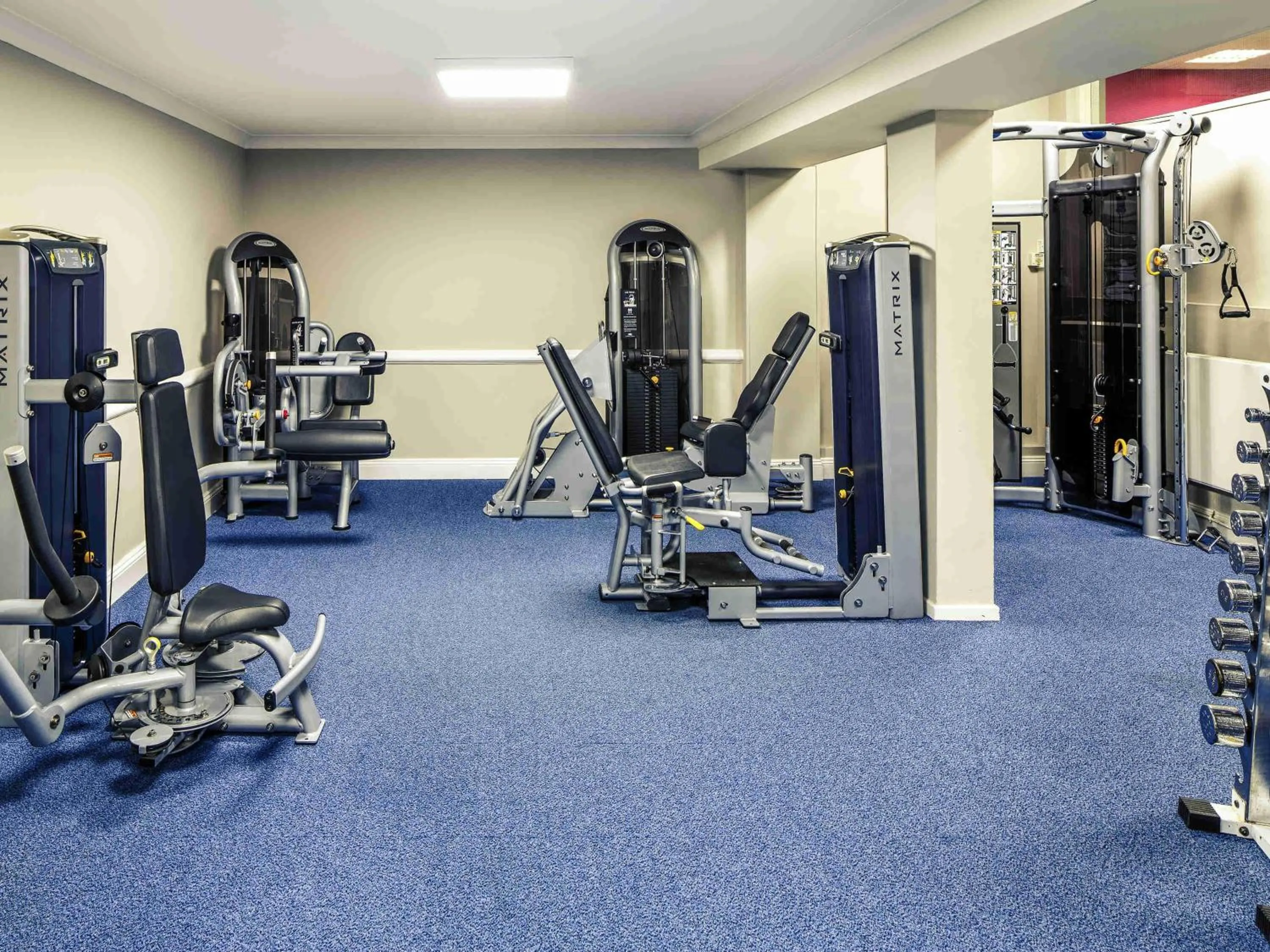 Fitness centre/facilities in Mercure Maidstone Great Danes Hotel