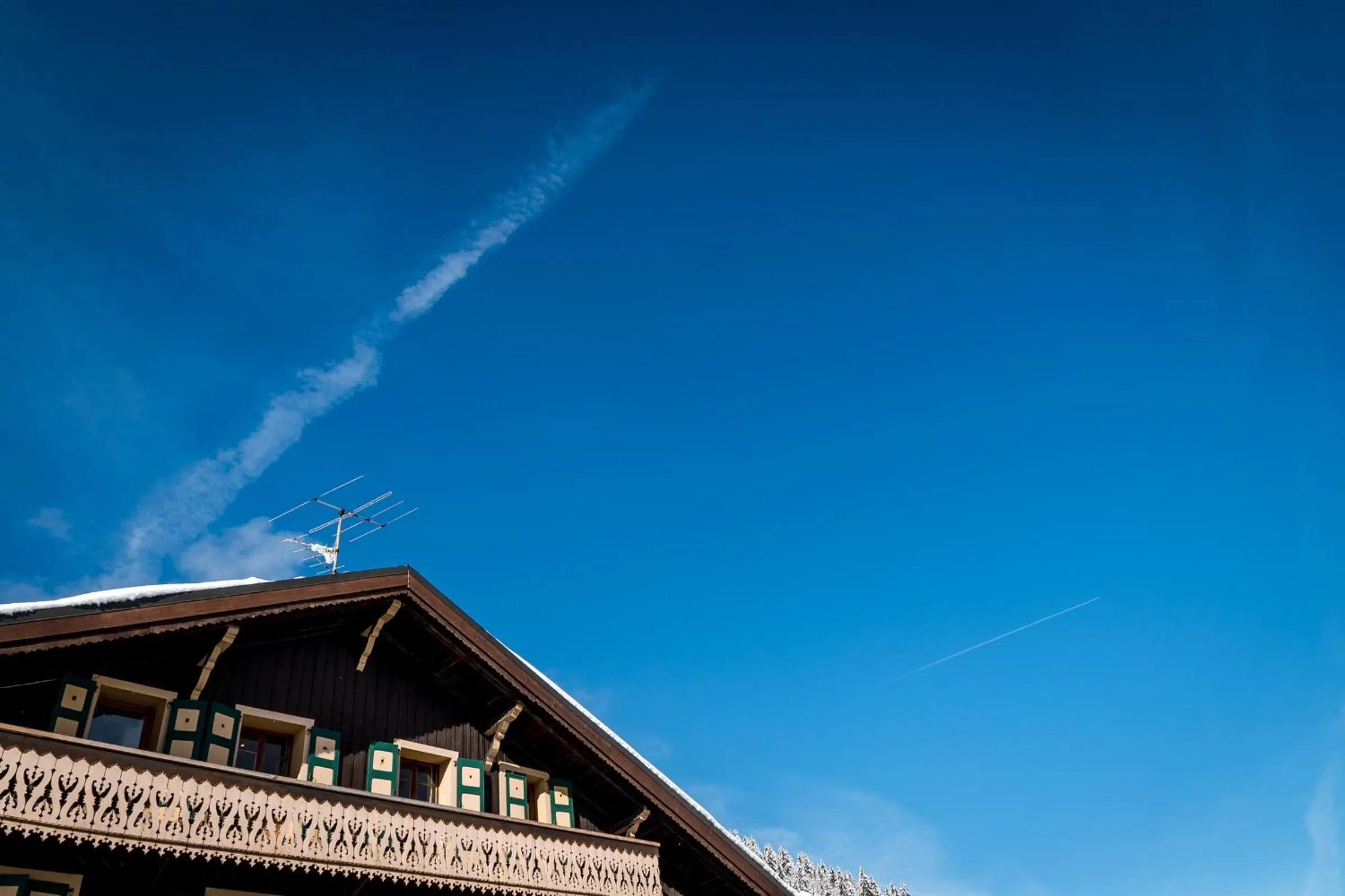 Property building in Nant Morzine