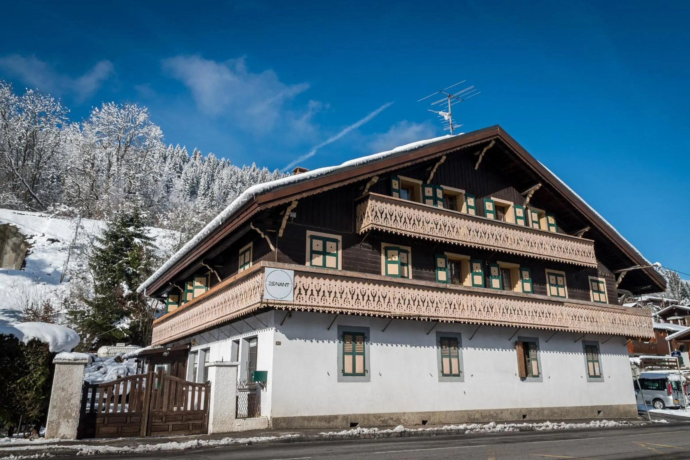 Property building in Nant Morzine