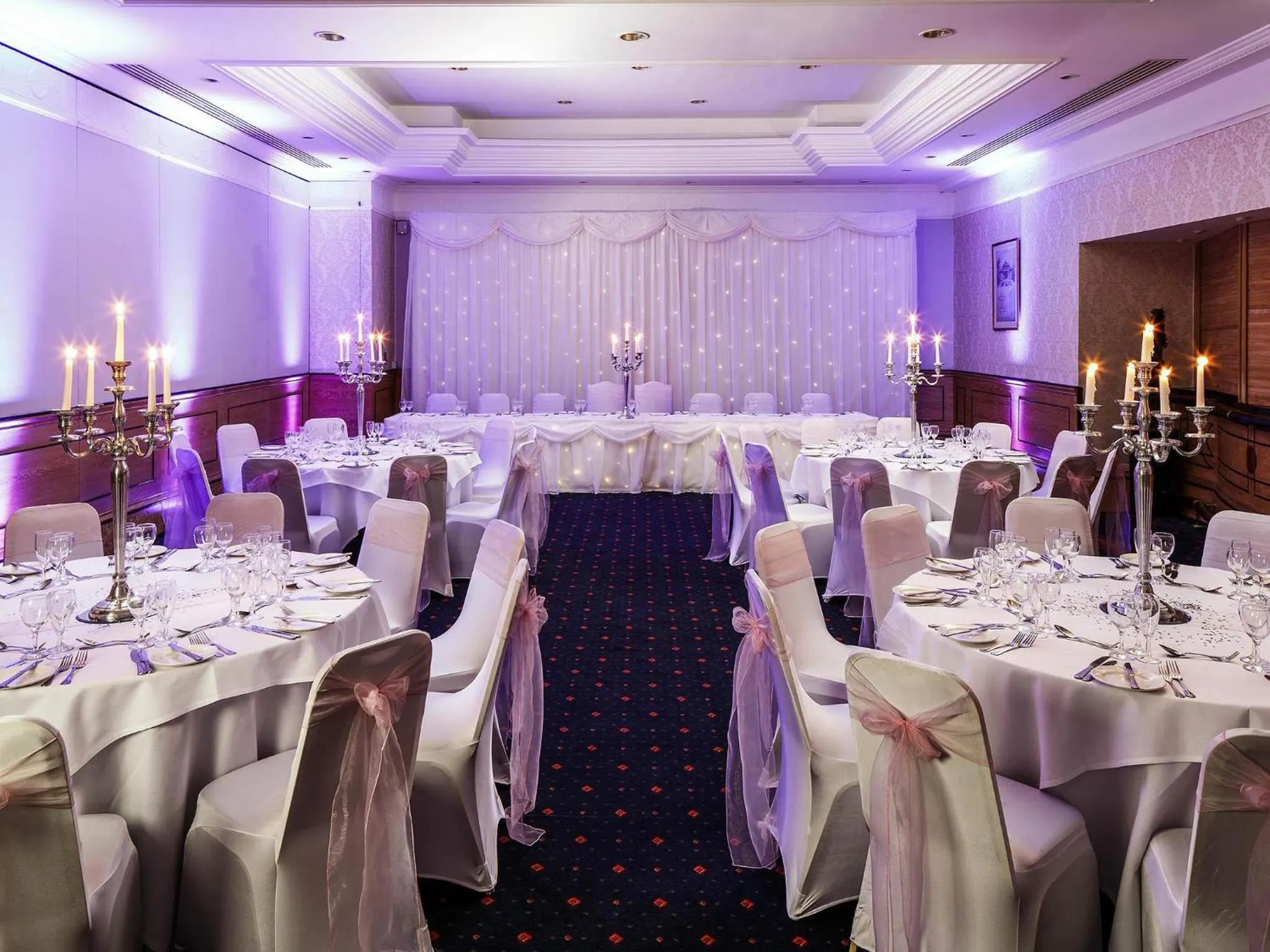 wedding in Mercure York Fairfield Manor Hotel