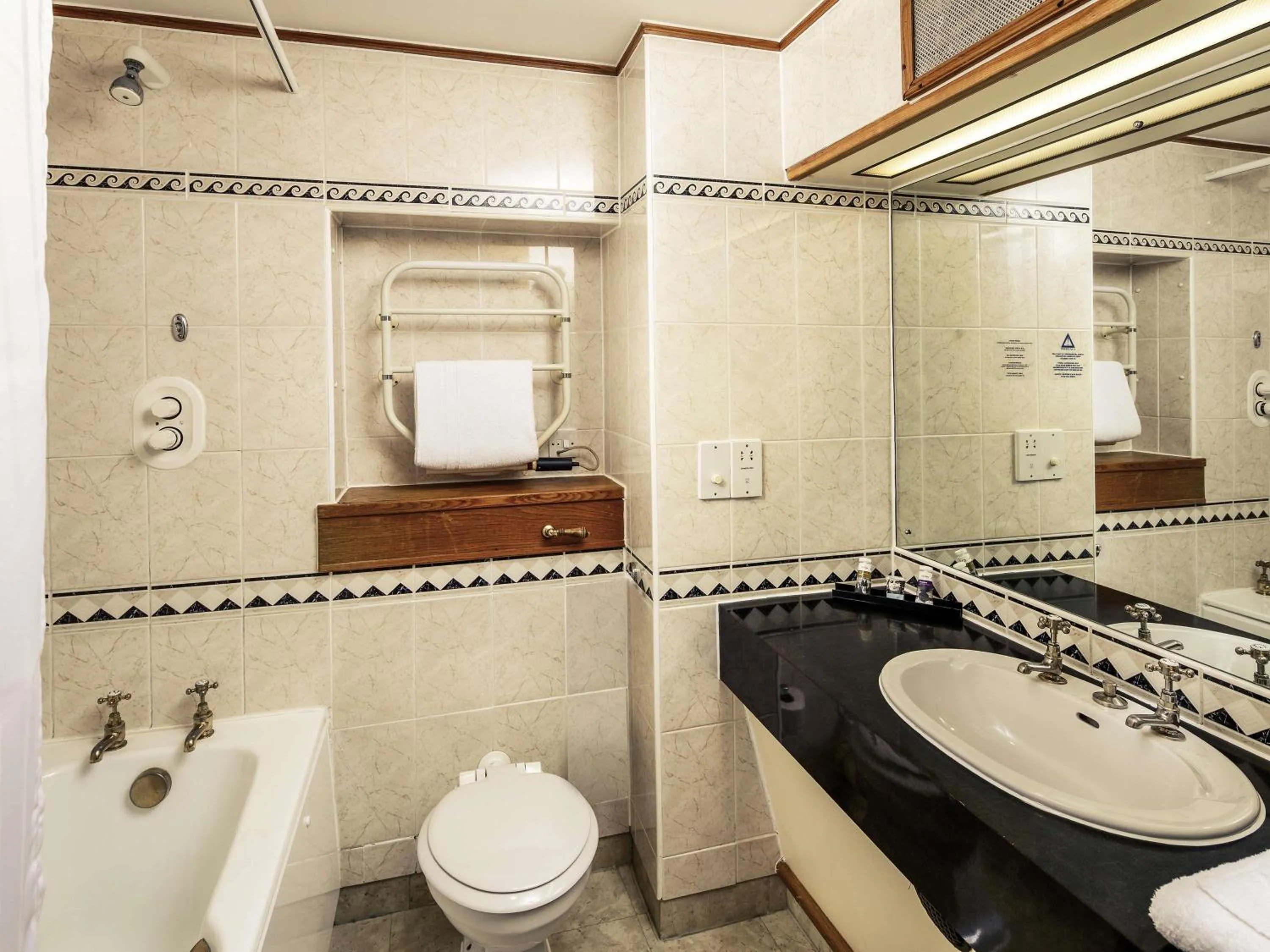 Bedroom in Mercure York Fairfield Manor Hotel