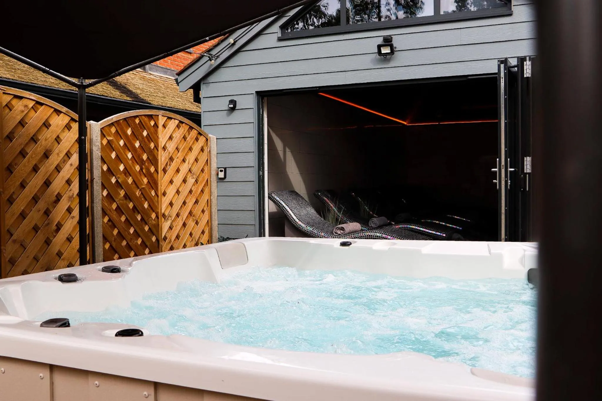 Hot Tub in All Saints Resort