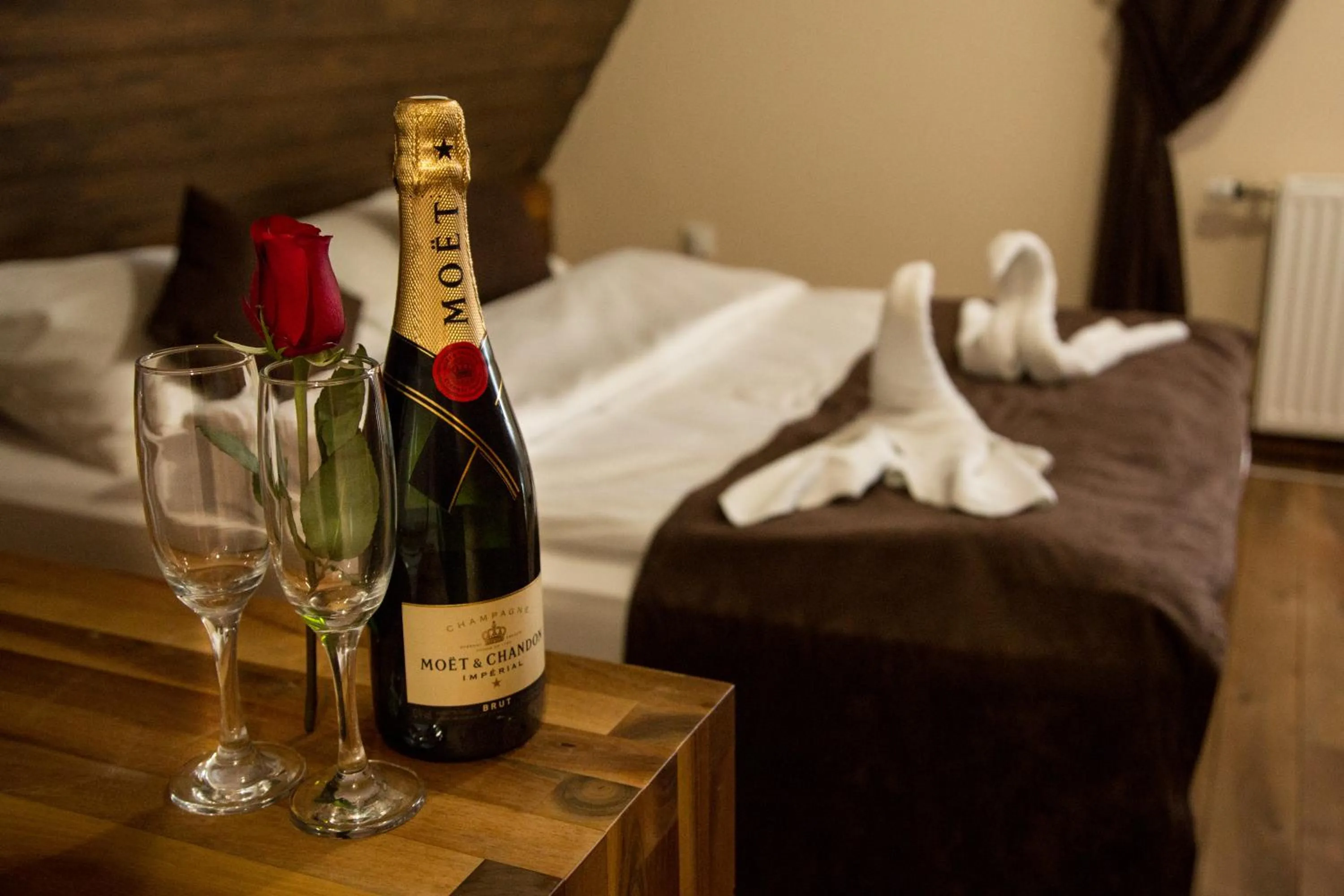 Bed in Hotel Babino Brdo