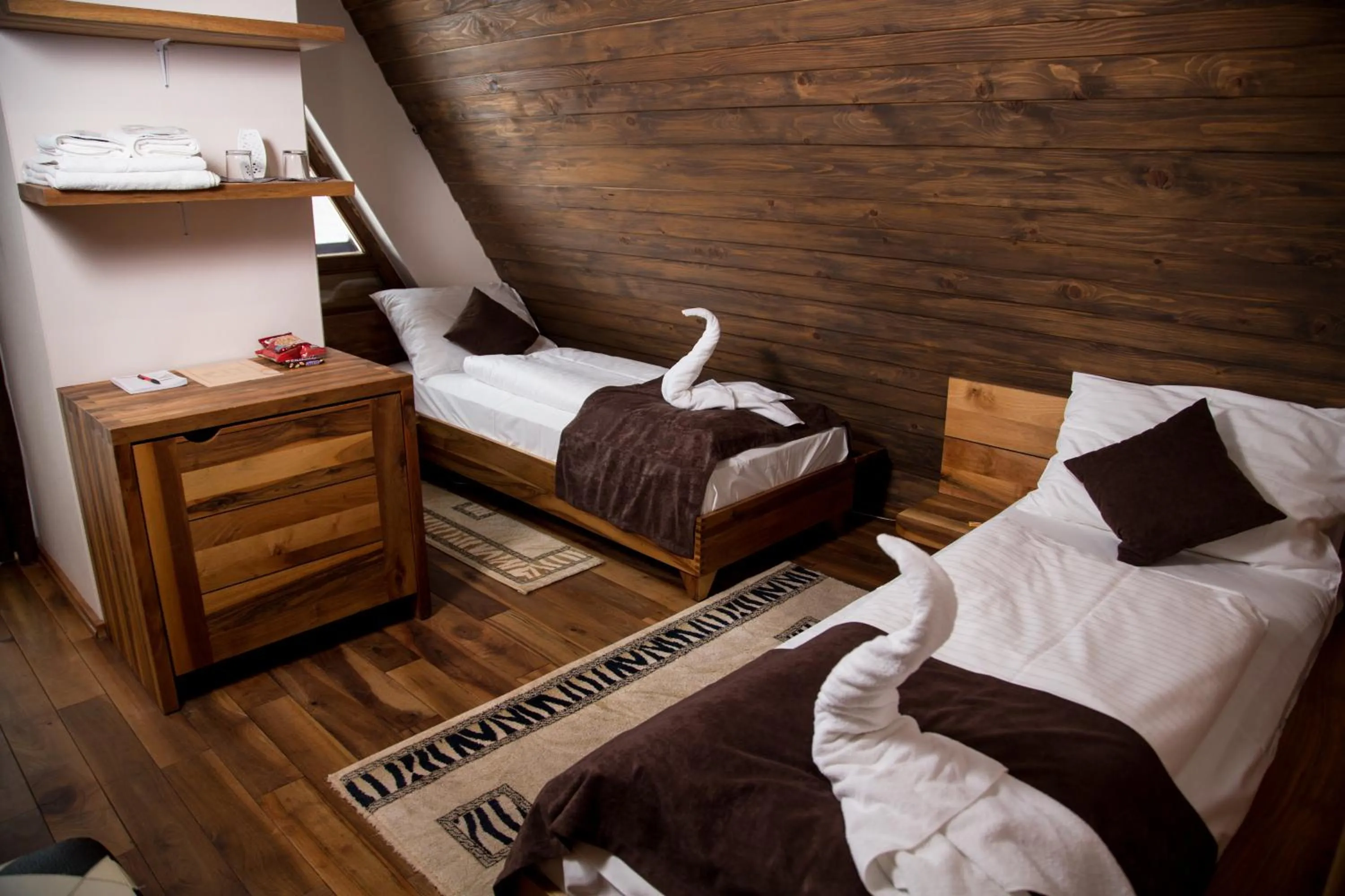 Bed in Hotel Babino Brdo