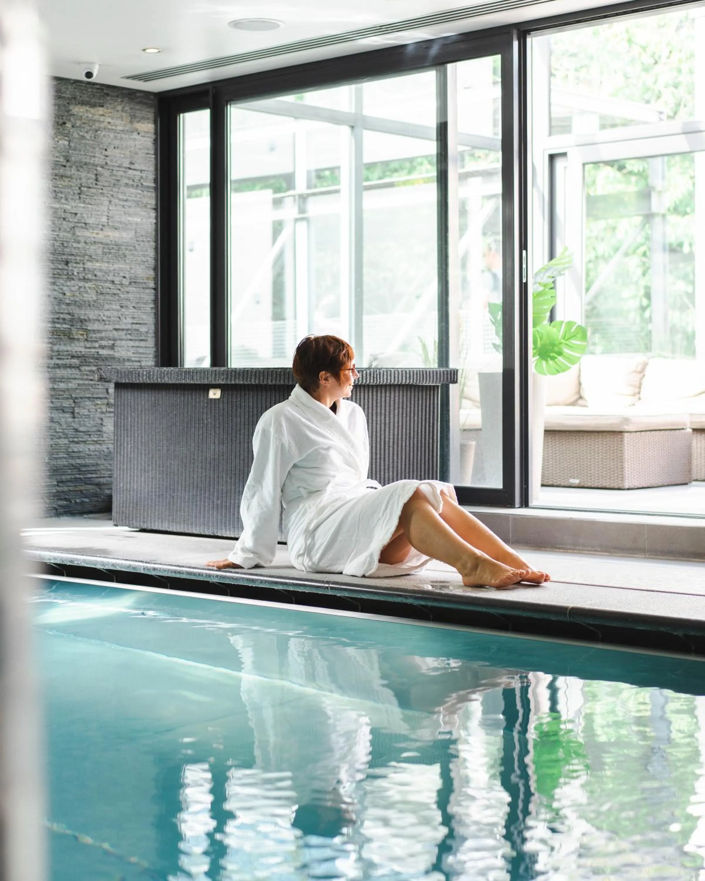 Swimming pool in Martin's Château Du Lac