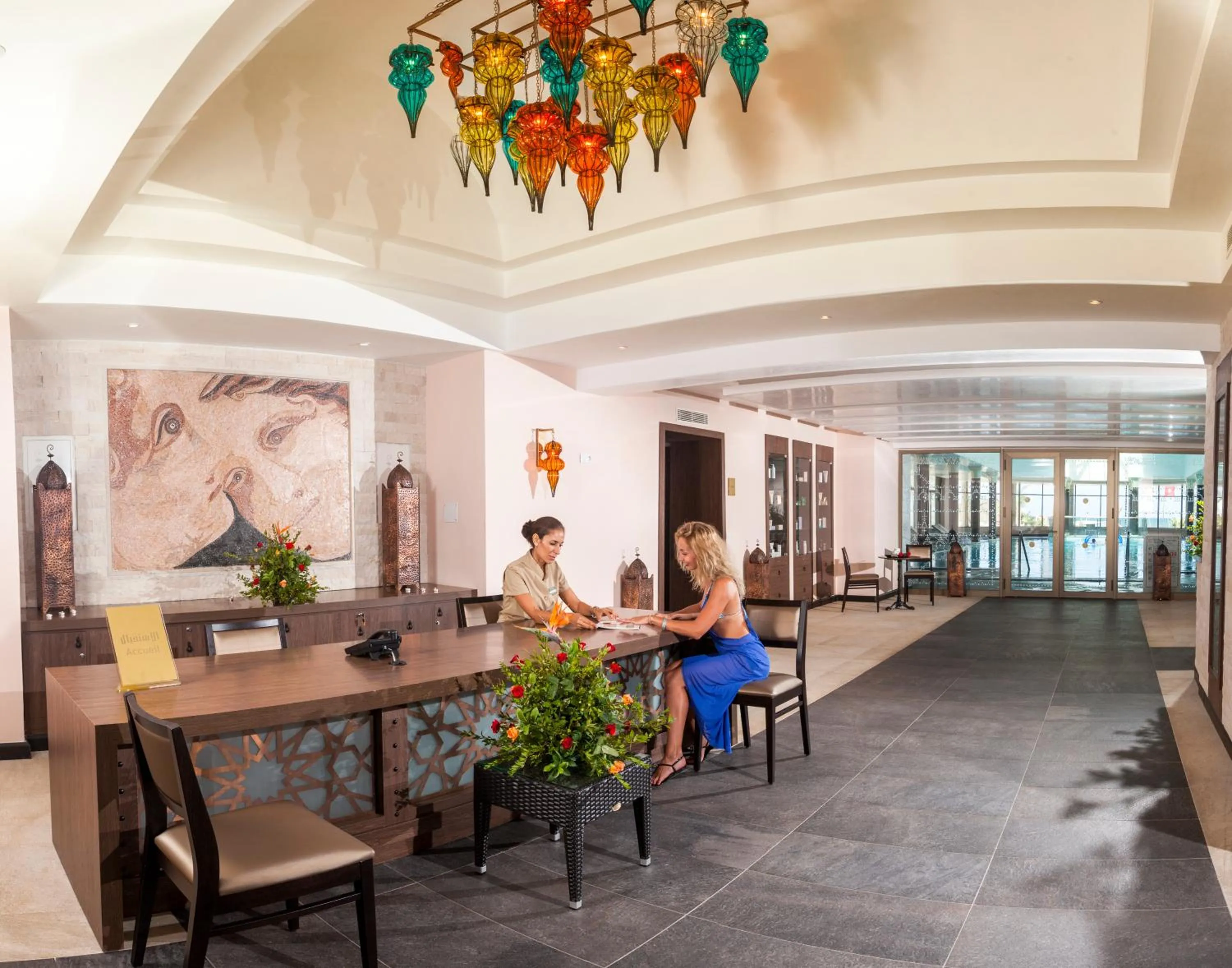 Lobby or reception in Concorde Green Park Palace