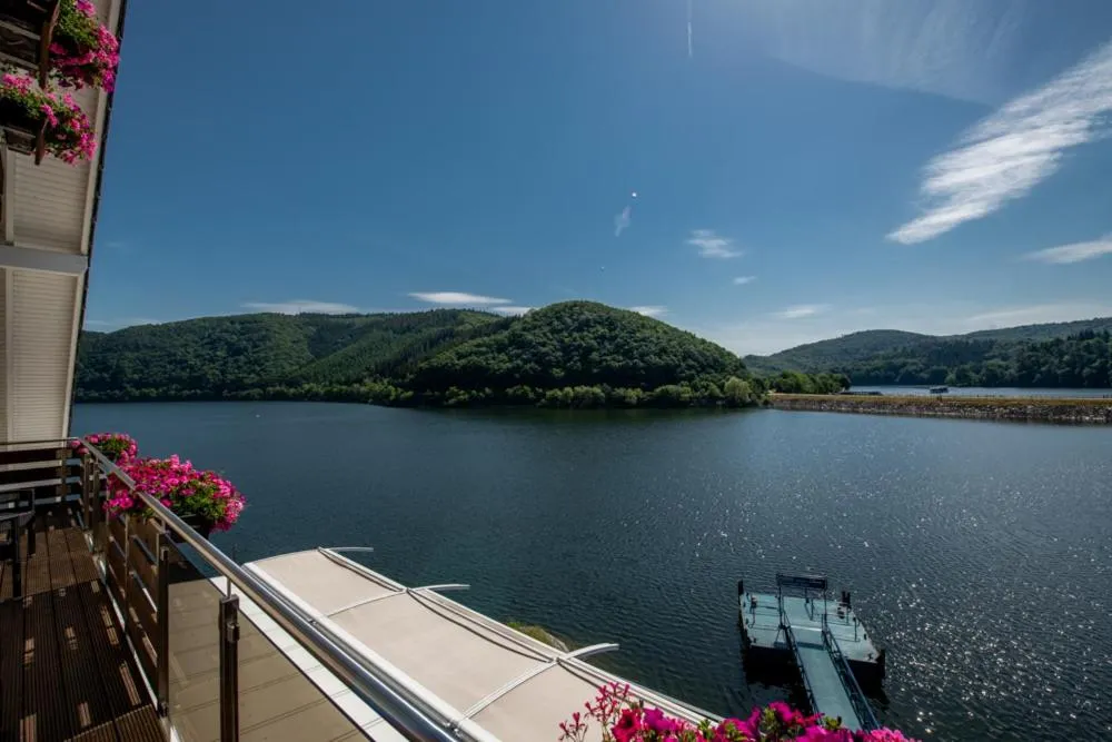 Lake view in Garni Hotel Henn