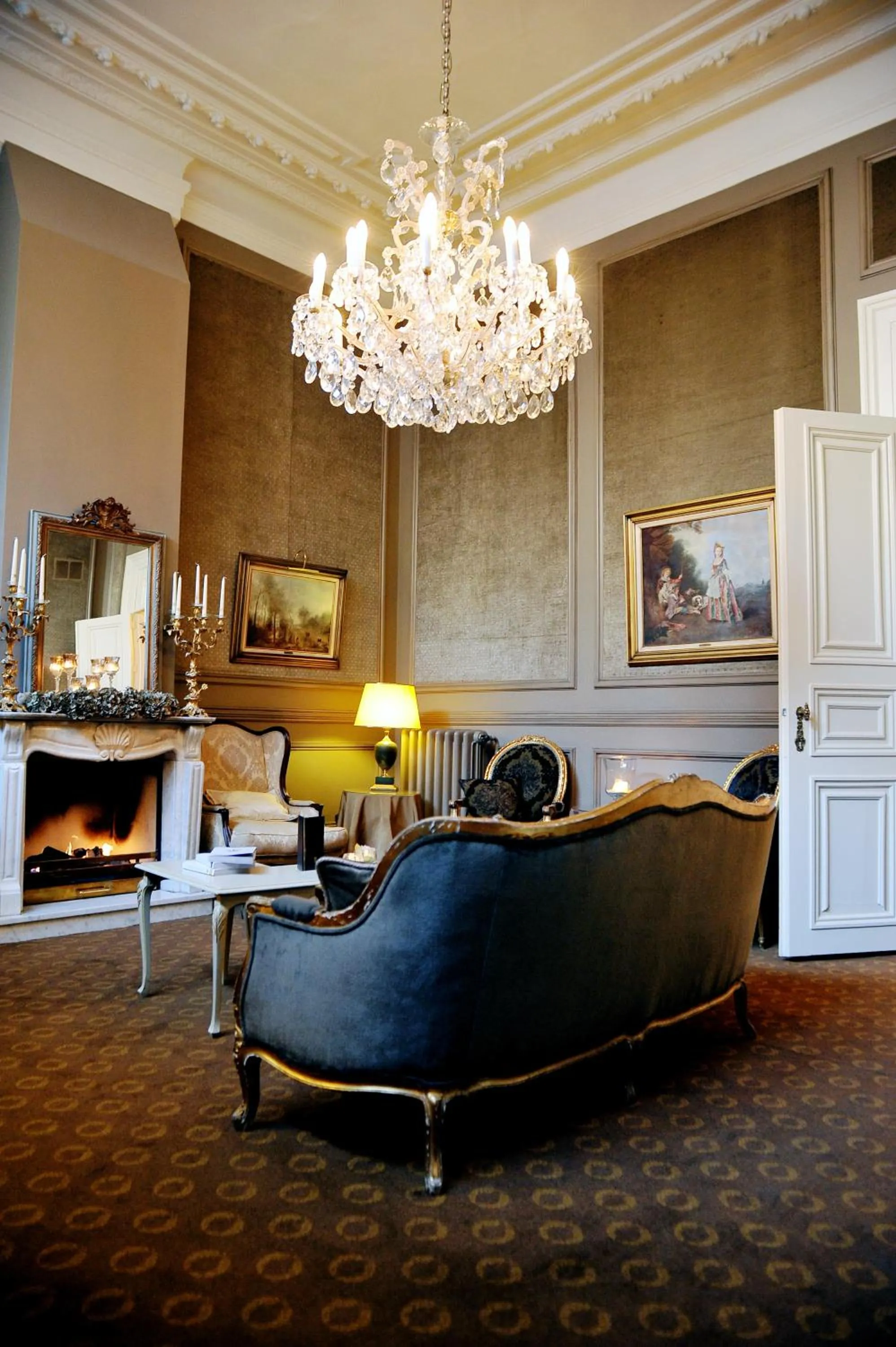 Lounge or bar in Relais & Châteaux Hotel Heritage