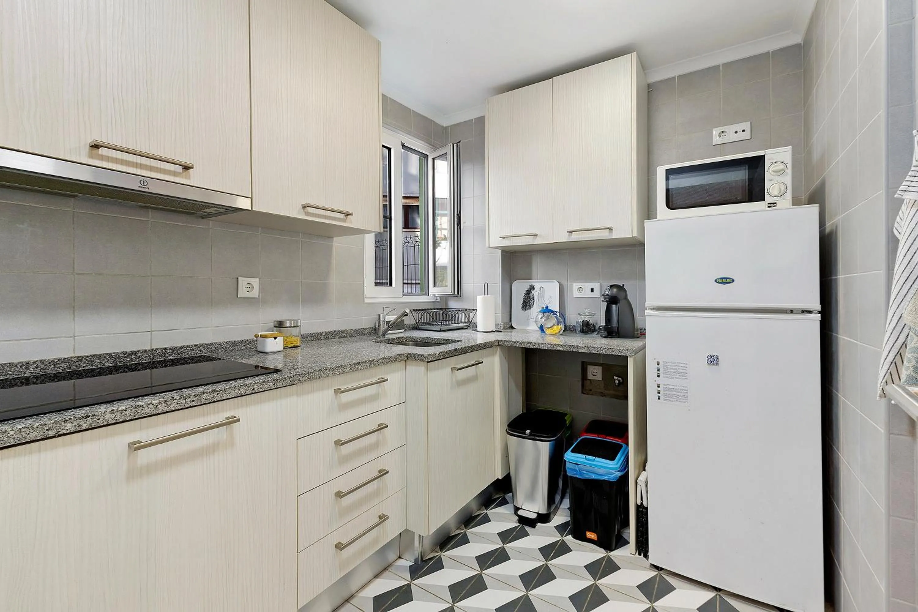 Kitchen or kitchenette in Apartamento Sapato