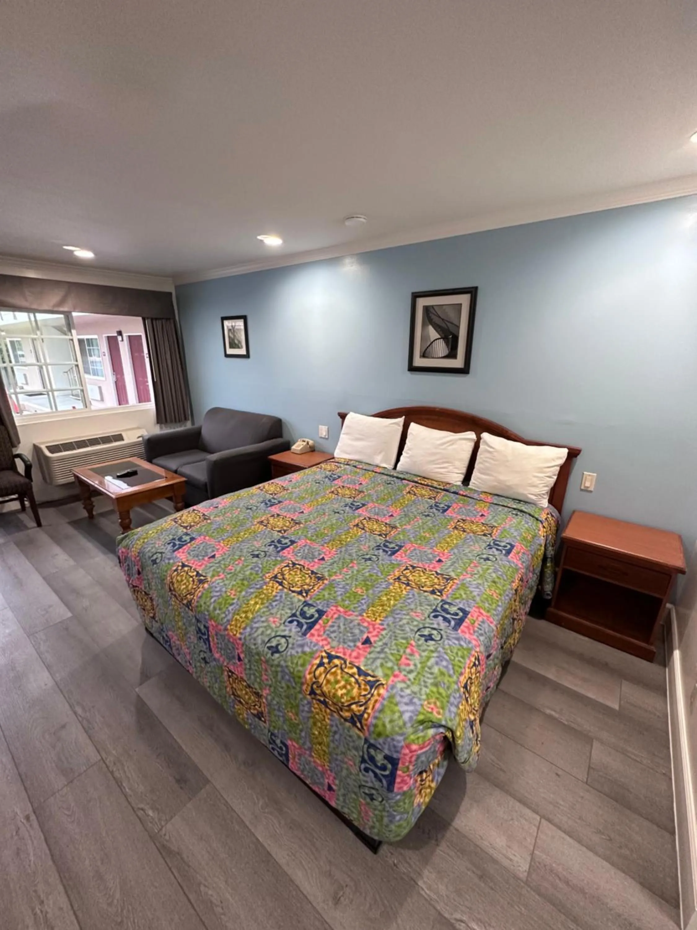 Bed in Willow Tree Lodge