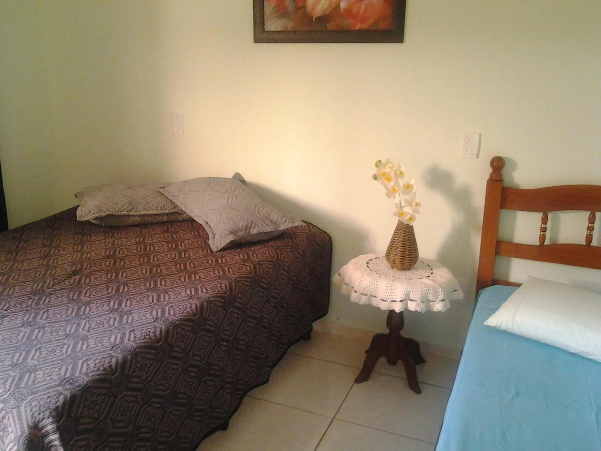 Bed in Hotel Pousada João 3.16