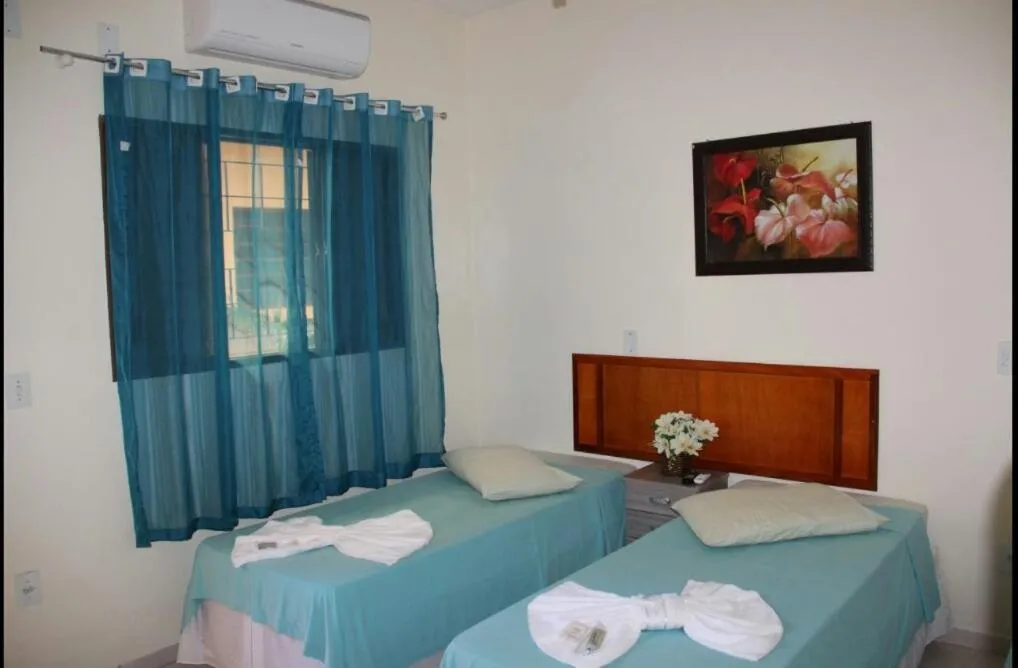 Bed in Hotel Pousada João 3.16