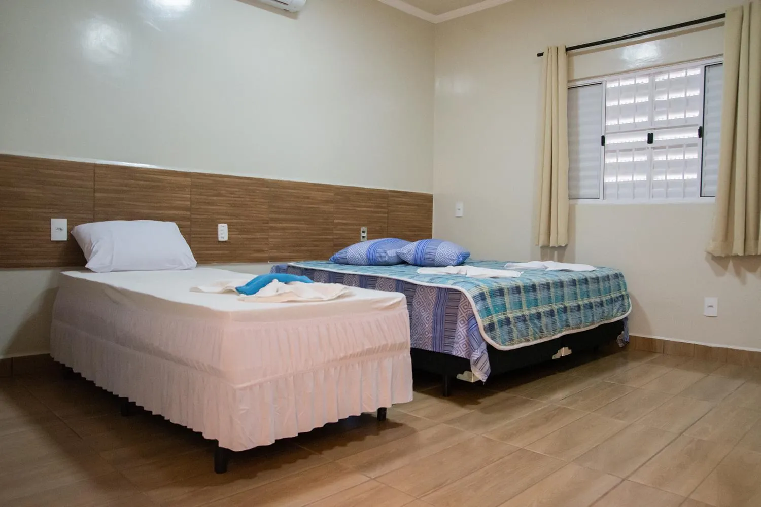 Bed in Hotel Pousada João 3.16
