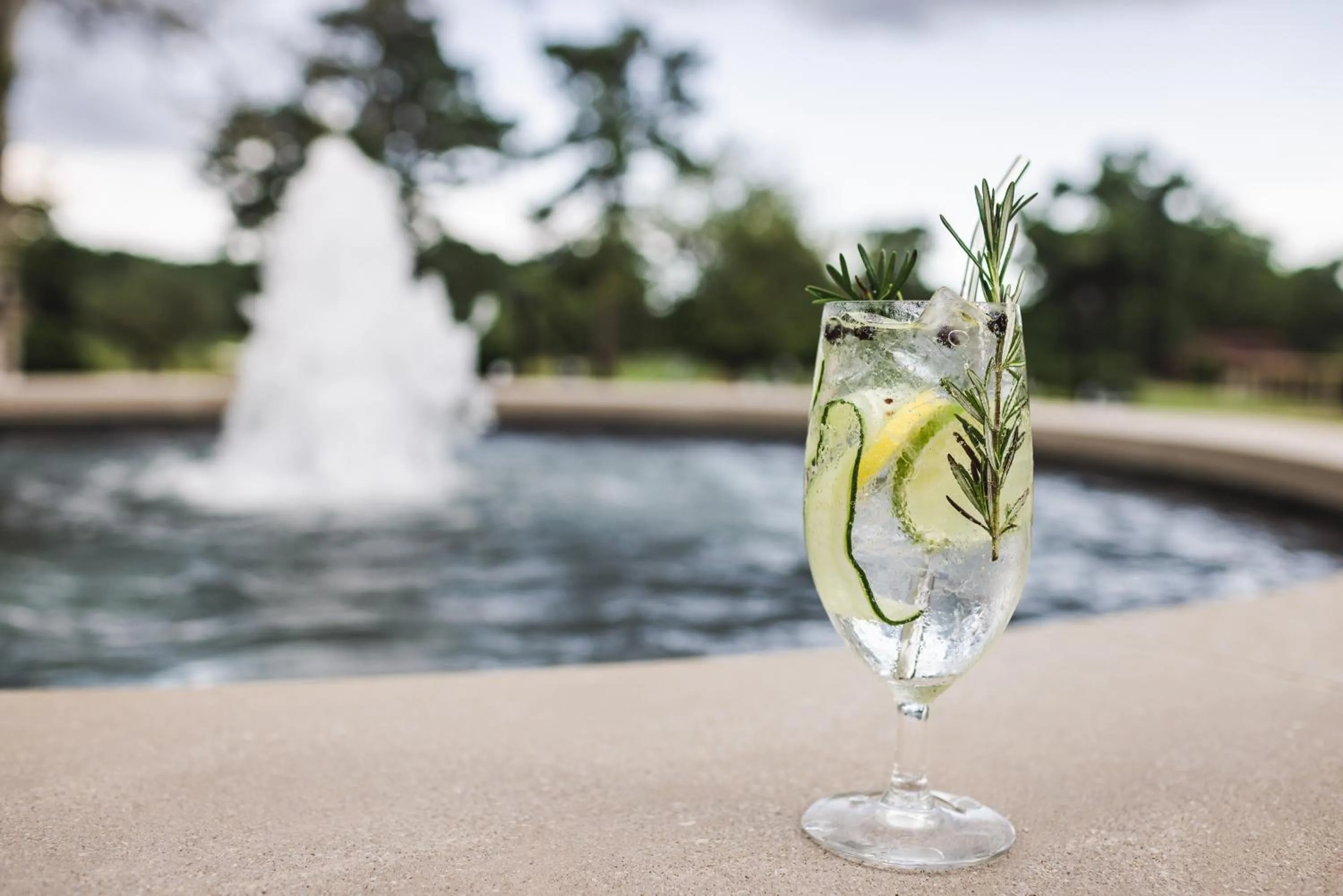 Food and drinks in Williamsburg Inn, an official Colonial Williamsburg Hotel
