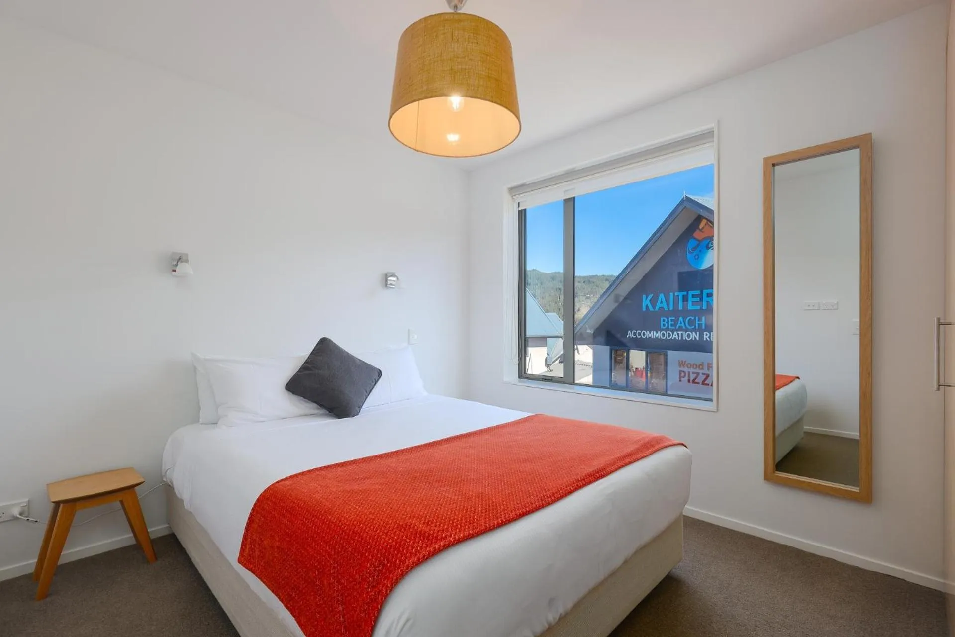 Bedroom, Bed in Kaiteriteri Recreation Reserve Apartments