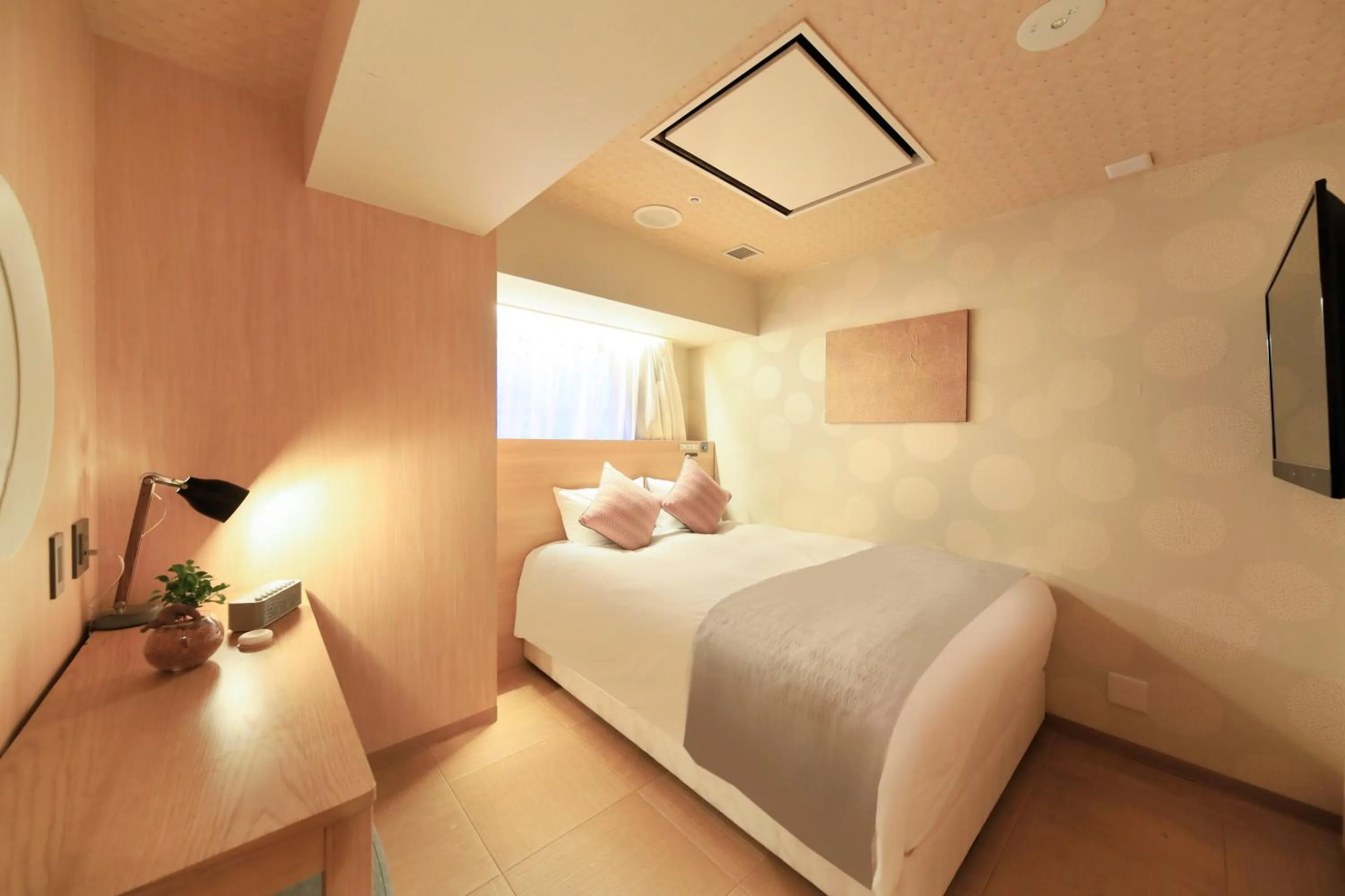 Bed in QuintessaHotel SapporoSusukino63 Relax&Spa