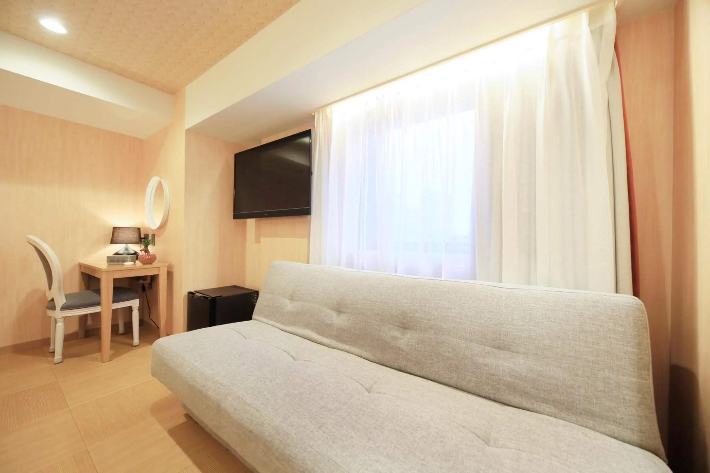 Living room in QuintessaHotel SapporoSusukino63 Relax&Spa