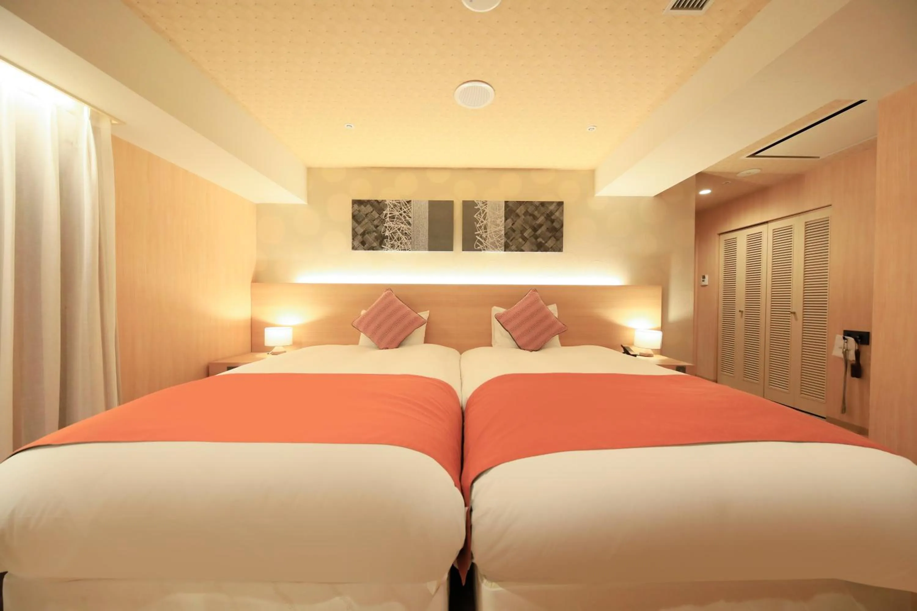 Bed in QuintessaHotel SapporoSusukino63 Relax&Spa