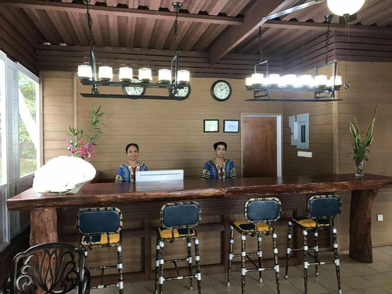 Lobby or reception in Shell Villa apartel resort