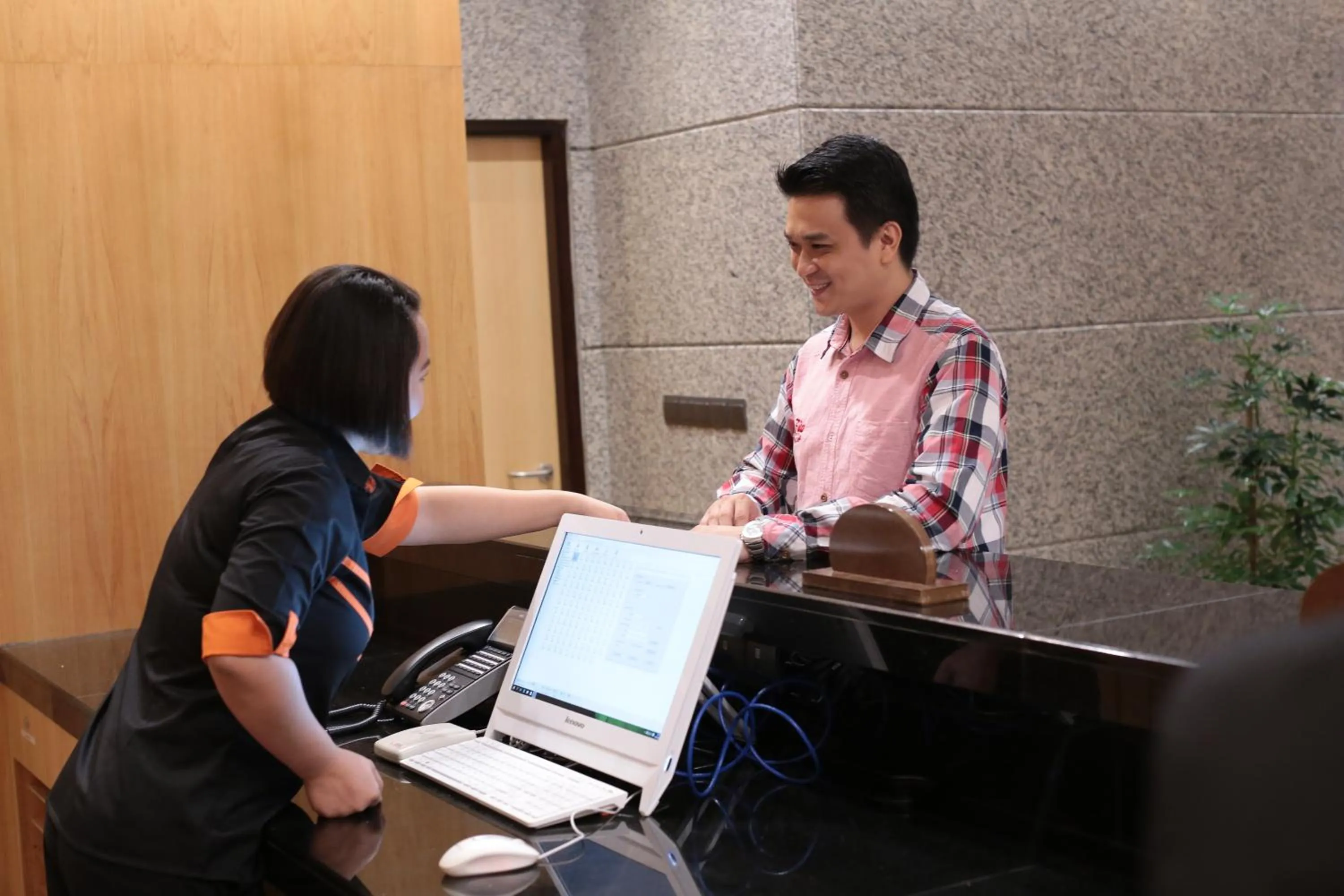 Staff in Imperial Riverbank Hotel Kuching