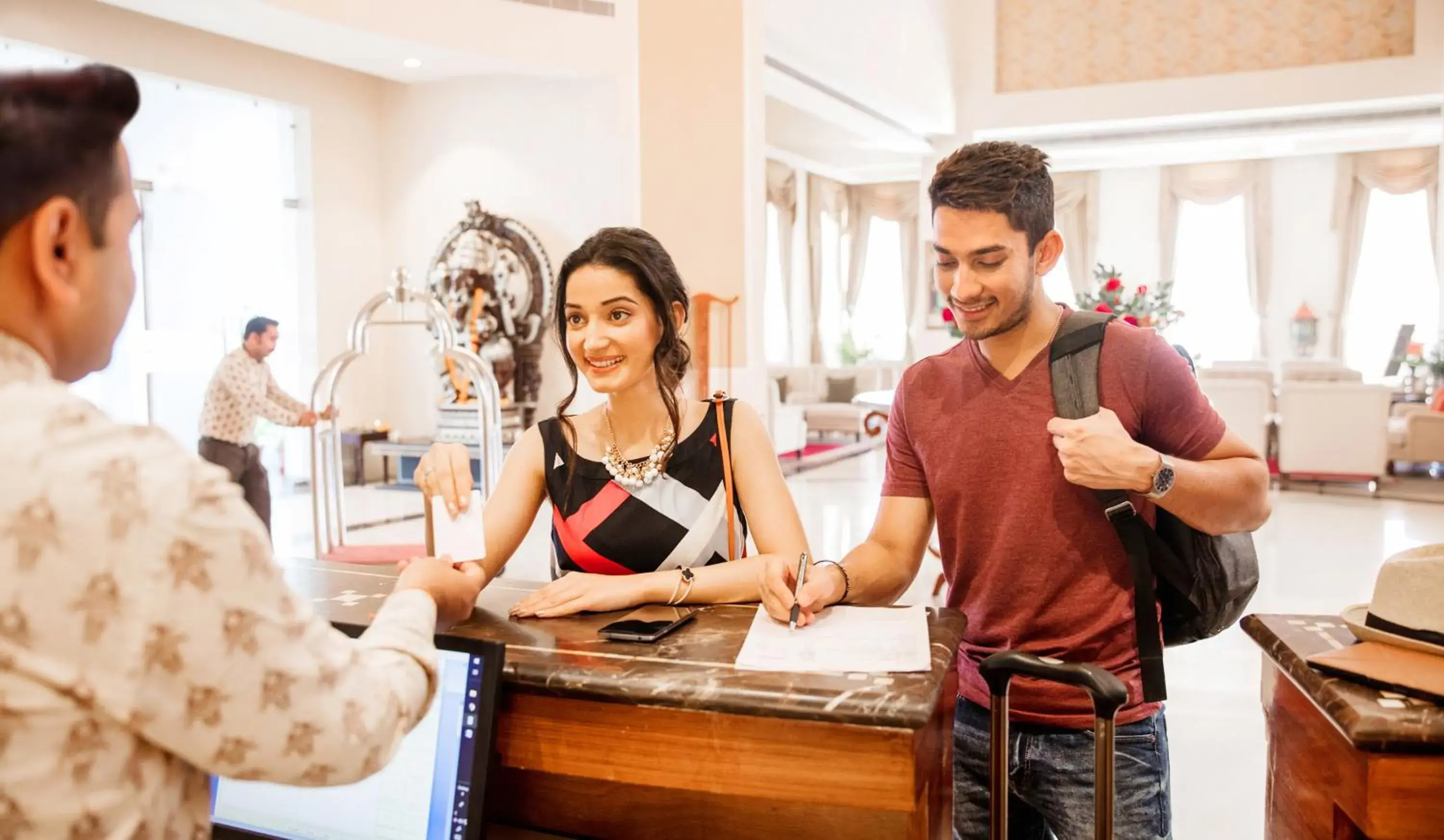 Lobby or reception in Orchha Palace and Convention Centre Lobby or reception in Orchha Palace and Convention Centre