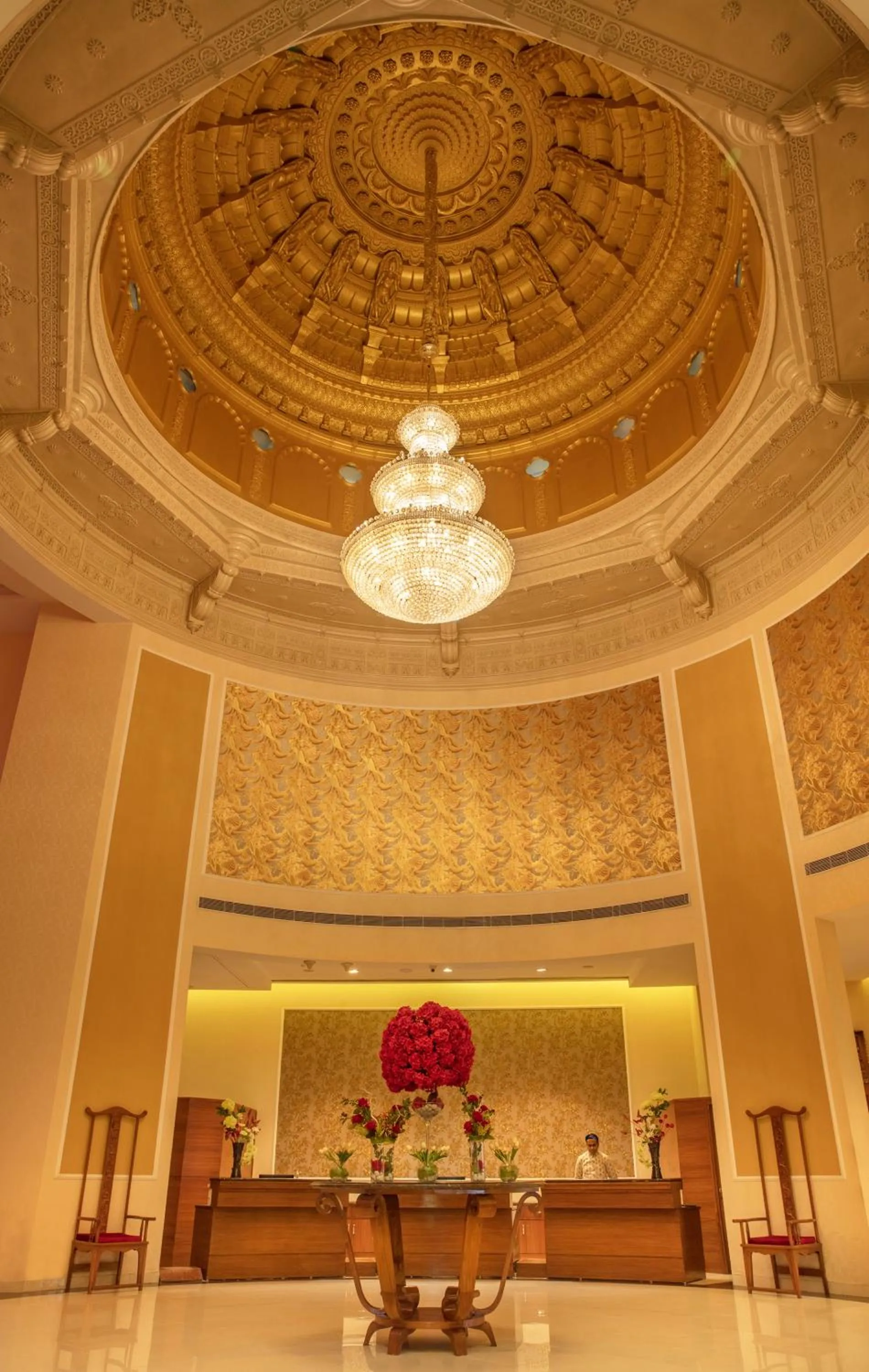 Lobby or reception in Orchha Palace and Convention Centre