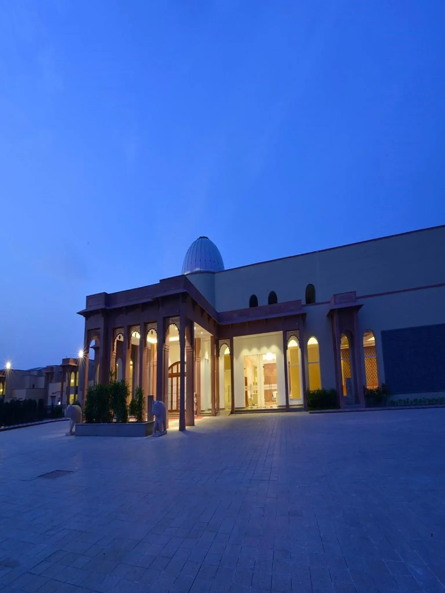 Facade/entrance in Orchha Palace and Convention Centre Facade/entrance in Orchha Palace and Convention Centre