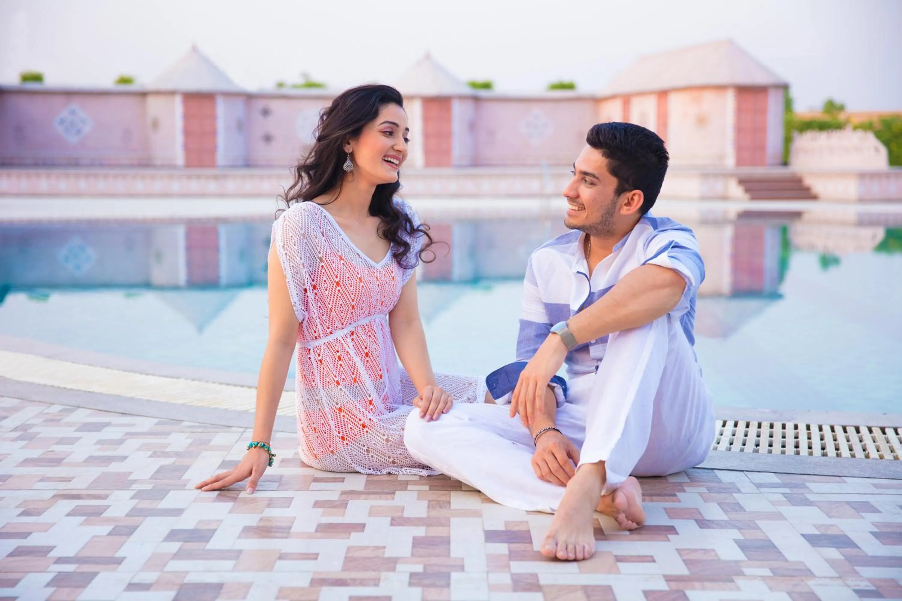 Swimming pool in Orchha Palace and Convention Centre
