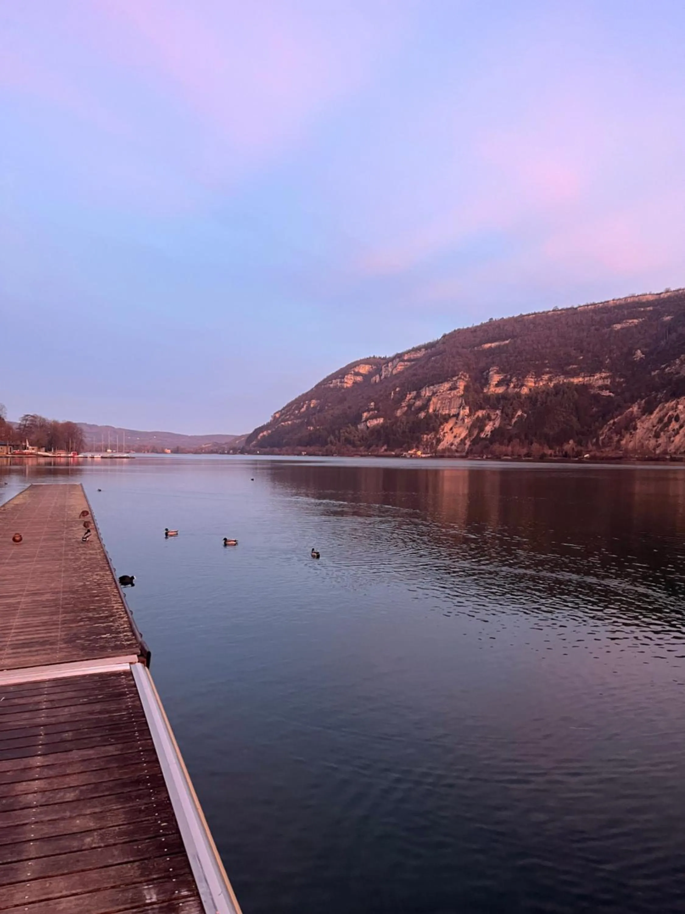 Natural landscape in Logis Hotel L'Embarcadère