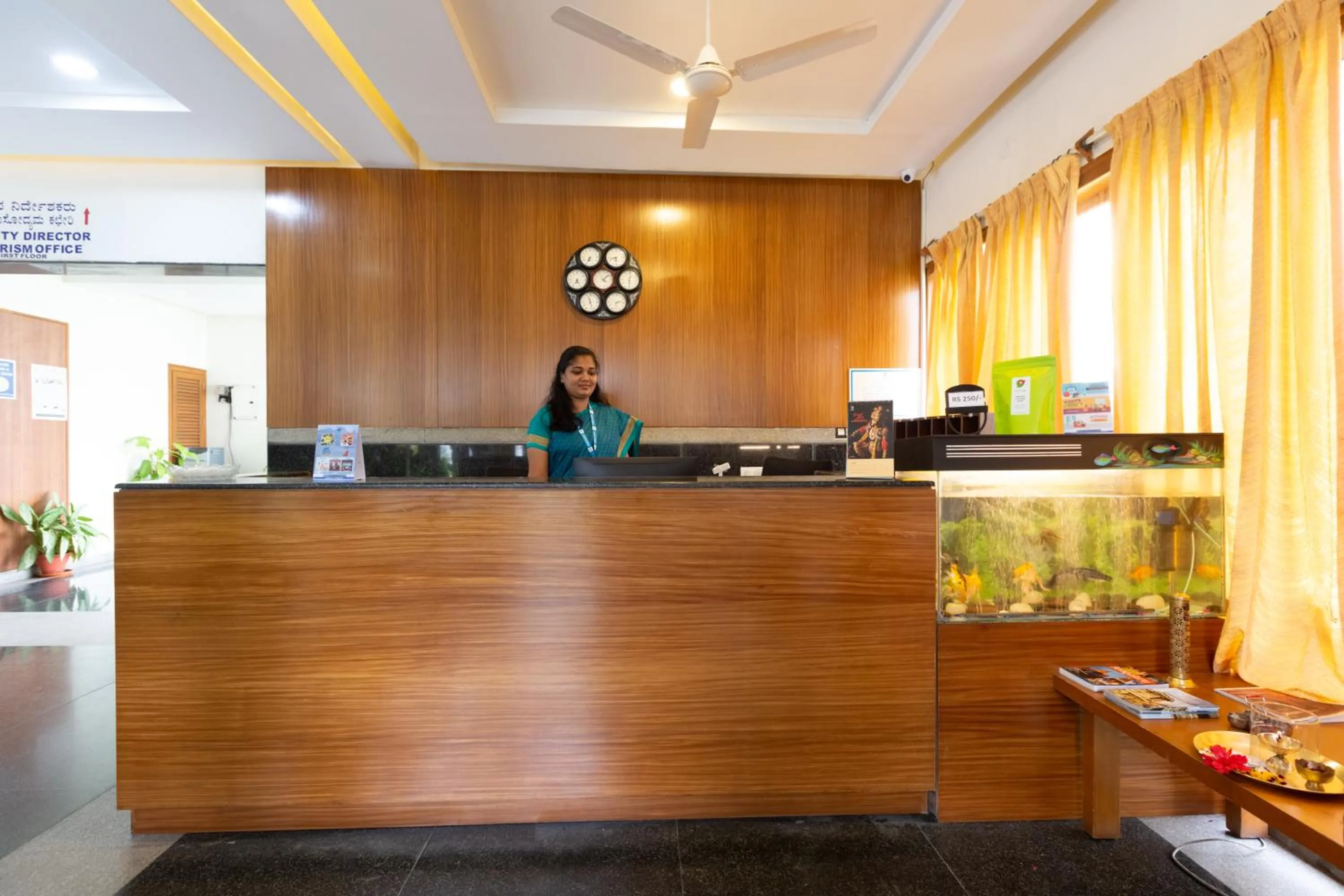 Lobby or reception in KSTDC Hotel Mayura Hoysala, Mysore