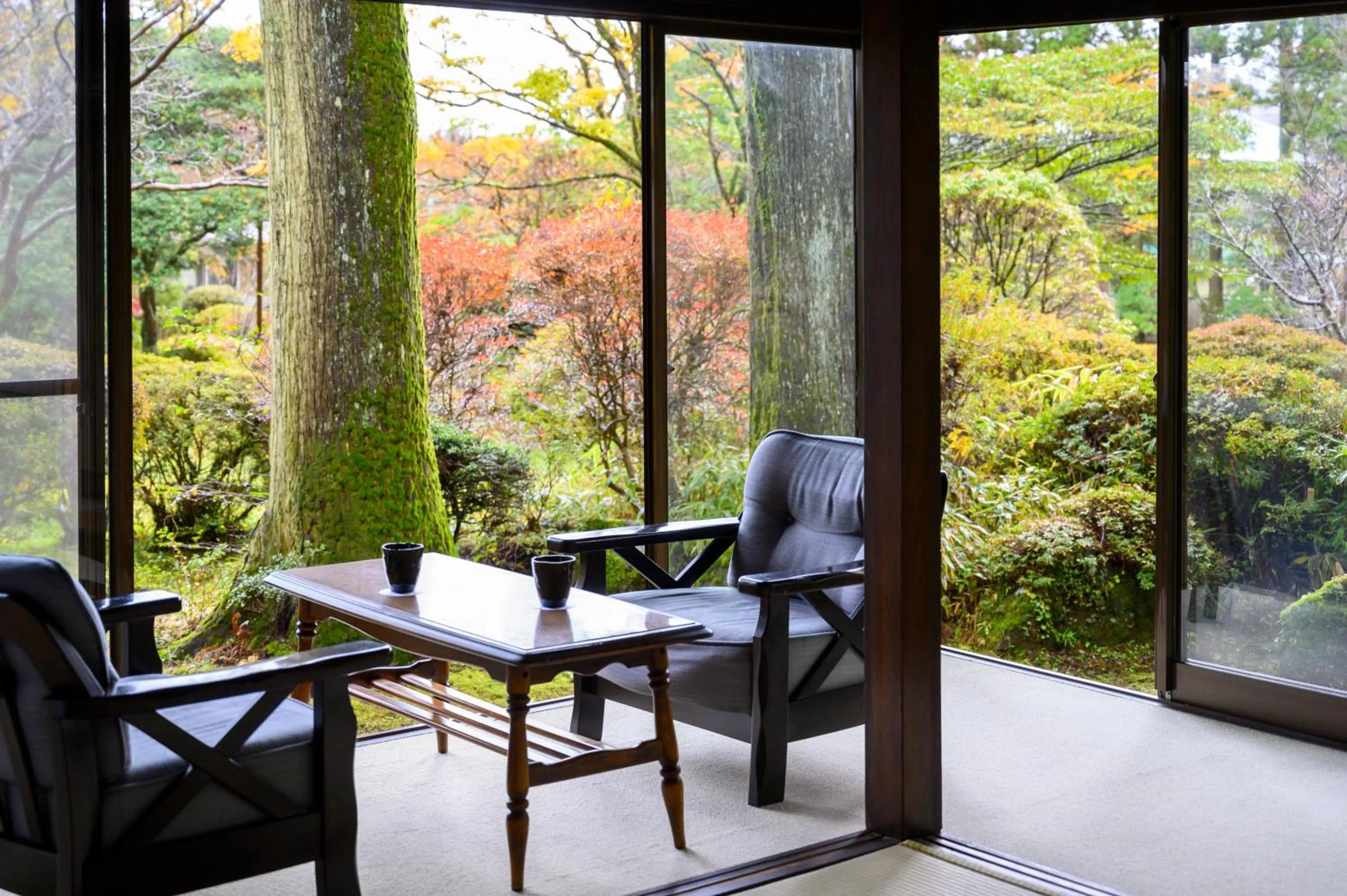 Garden view in Matsuzakaya Honten