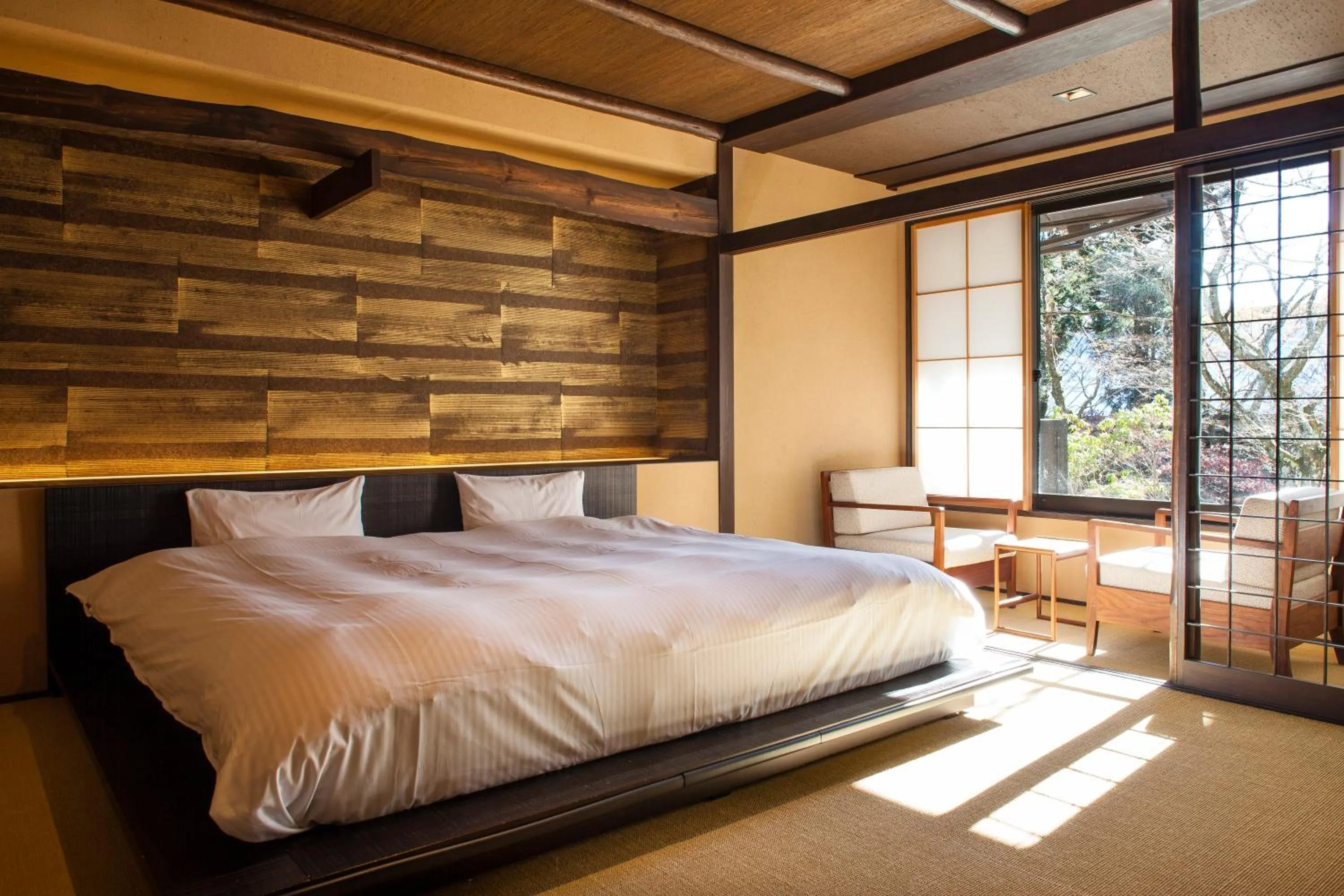 Bedroom, Bed in Matsuzakaya Honten