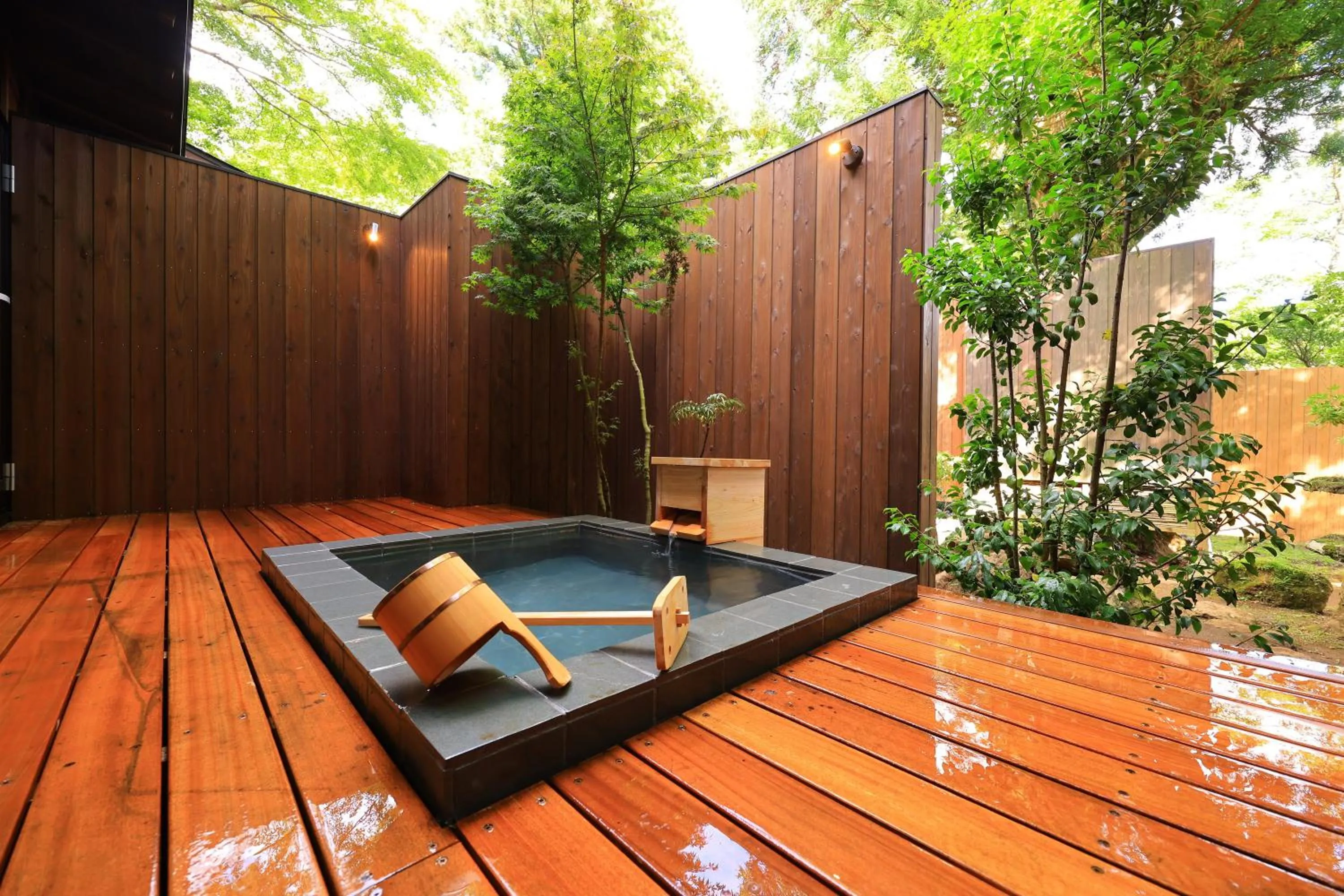 Garden in Matsuzakaya Honten