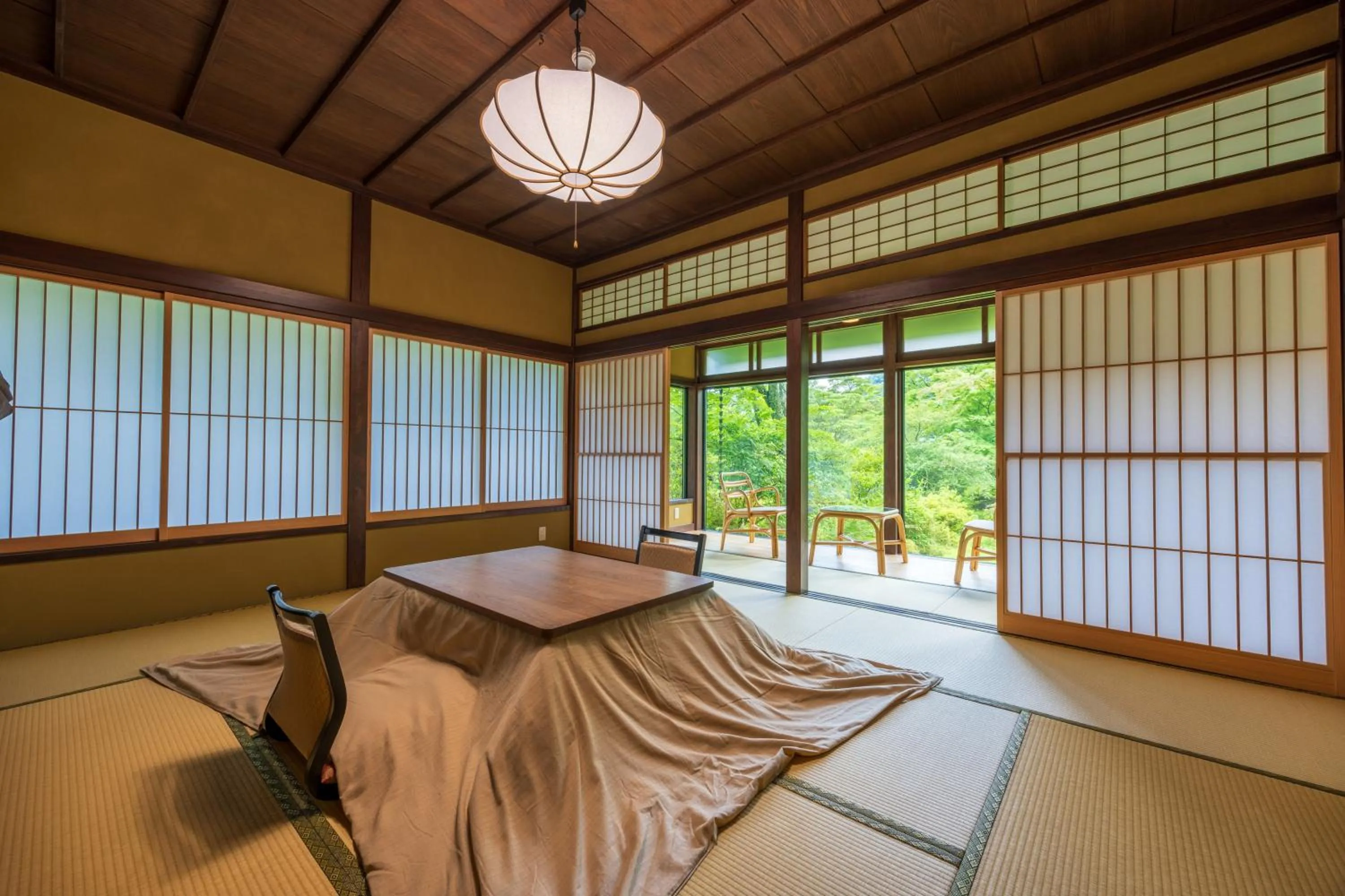 Living room, Bed in Matsuzakaya Honten
