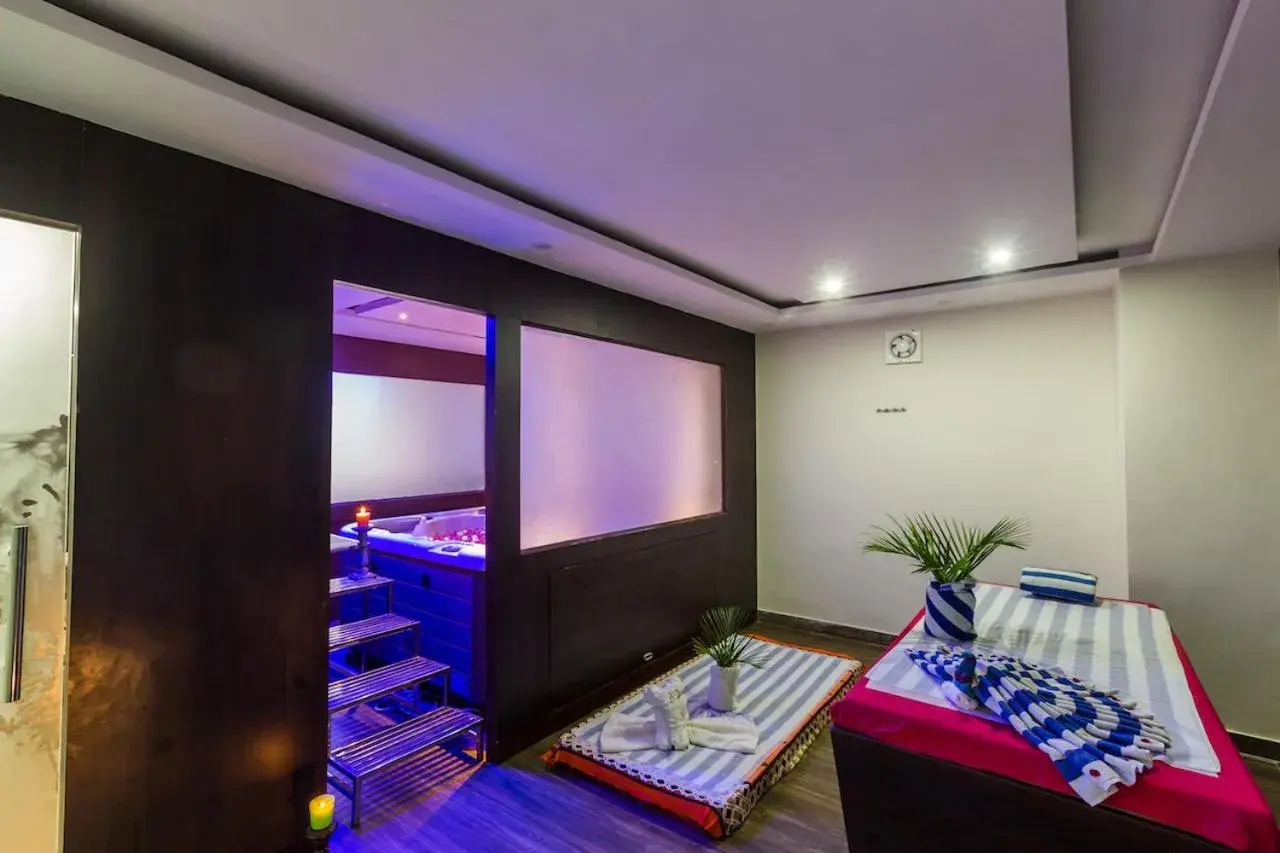 Bed in The G Mount Valley Resort, Kumbhalgarh Bed in The G Mount Valley Resort, Kumbhalgarh