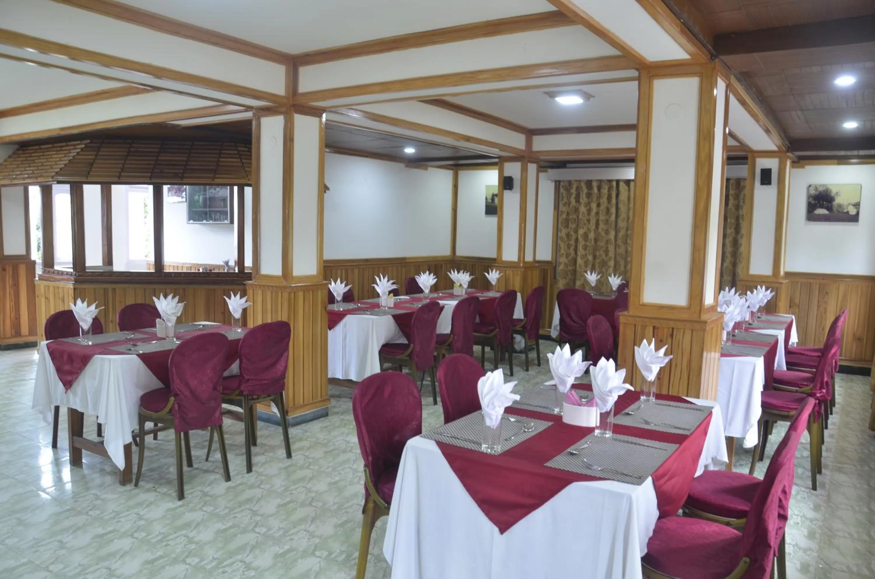 Food close-up in Yangthang Dzimkha Resort