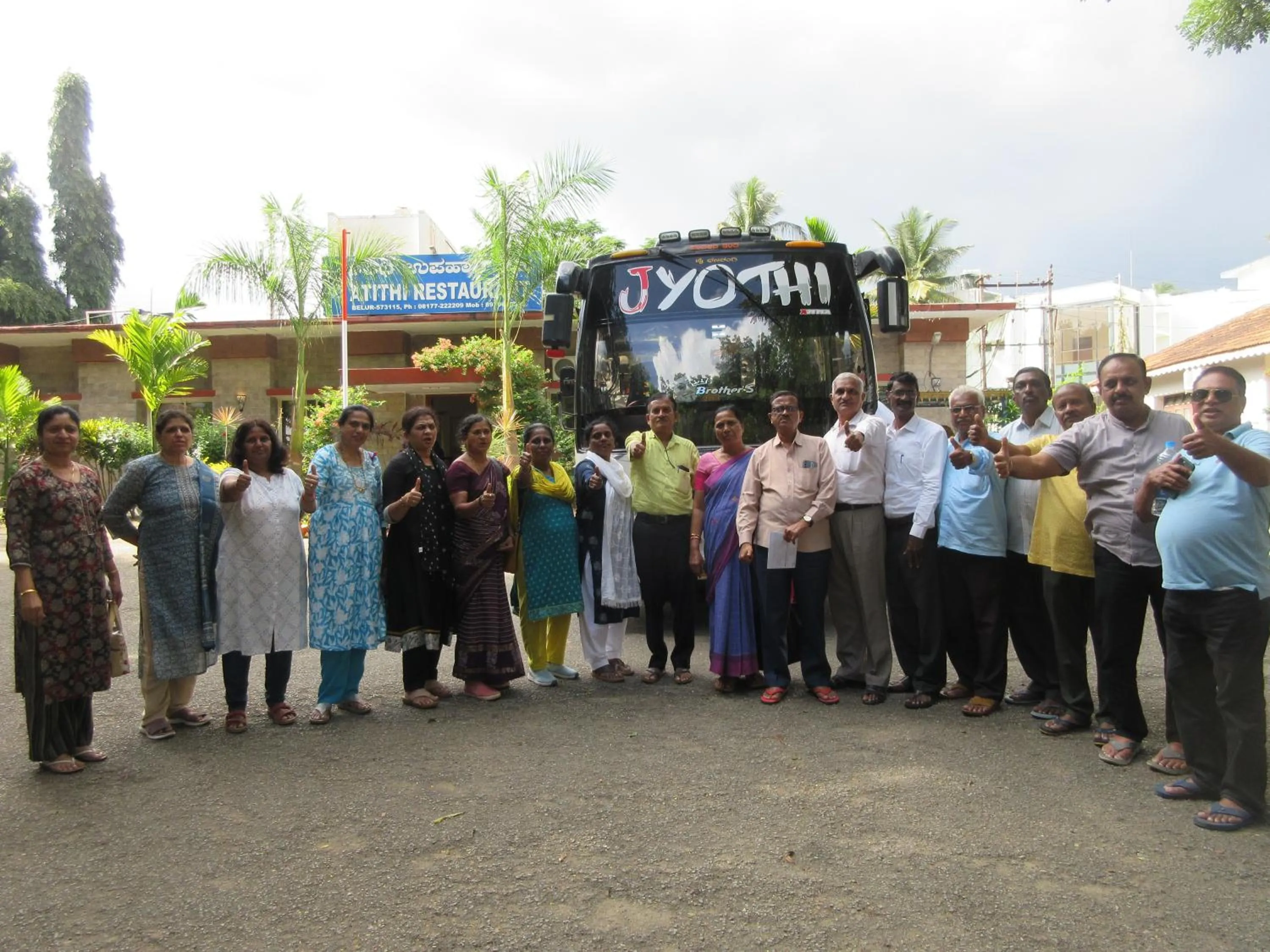 Property building in KSTDC Hotel Mayura Velapuri Belur