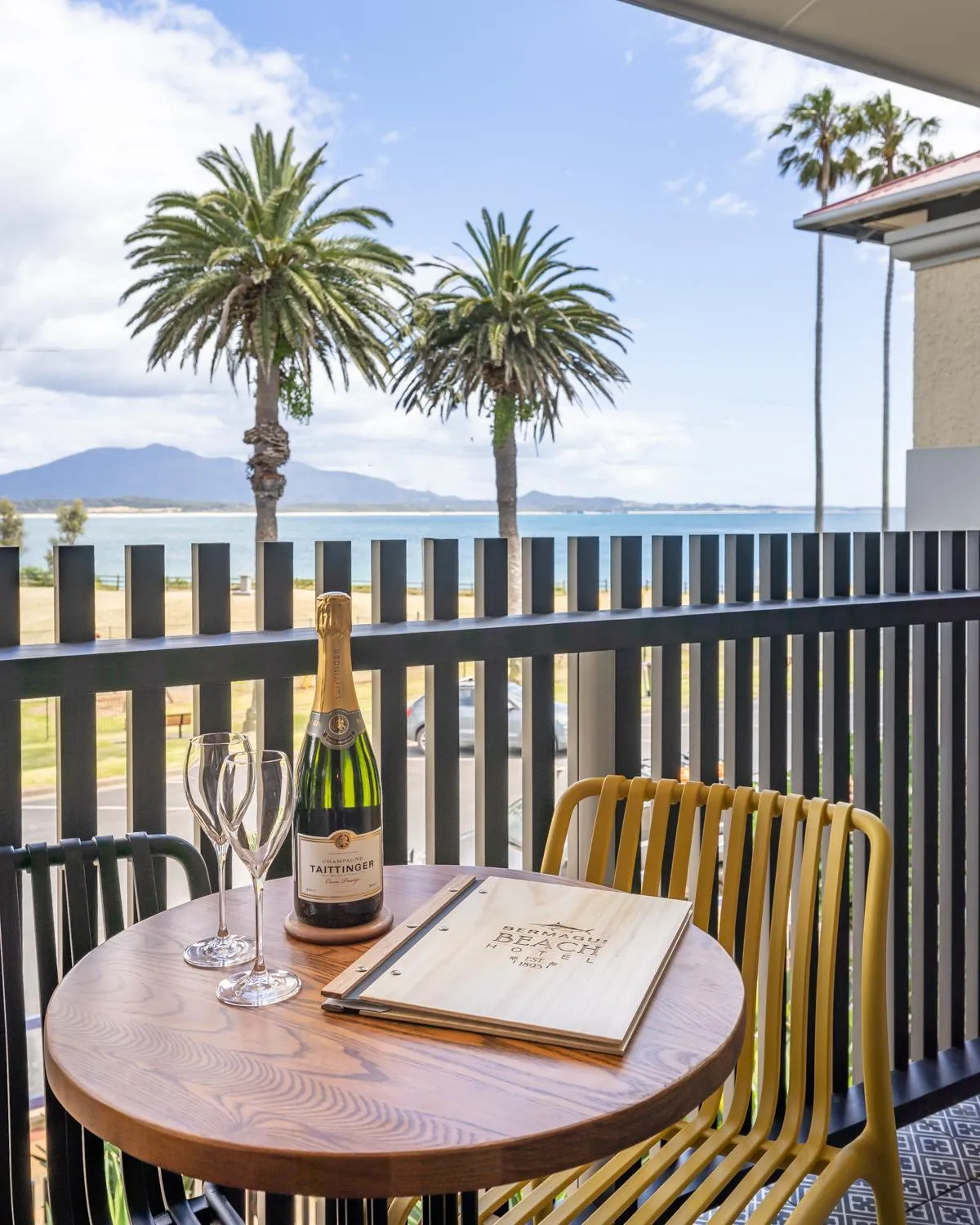 Patio in Bermagui Beach Hotel