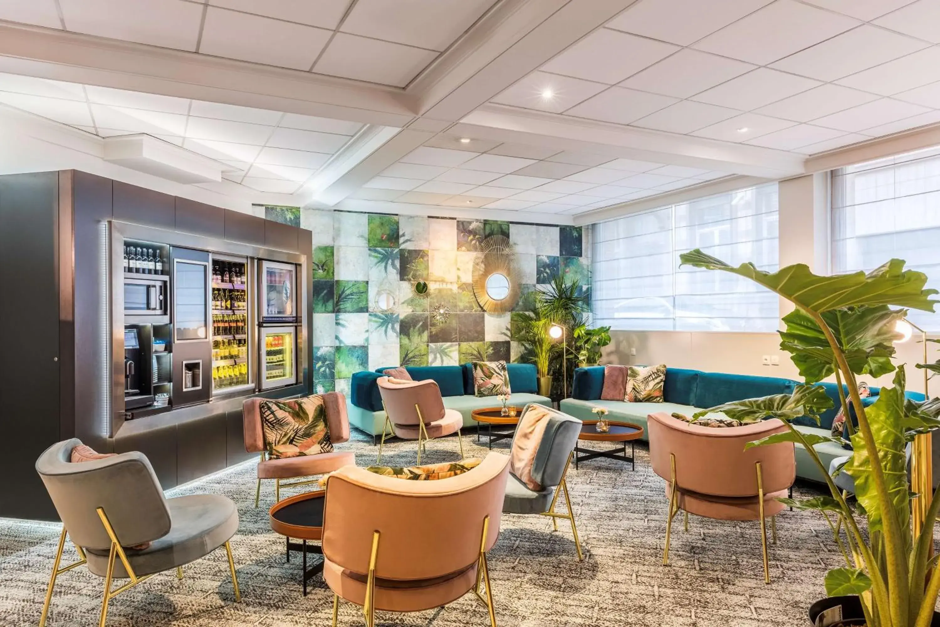 Lobby or reception in NH Brussels Stéphanie Lobby or reception in NH Brussels Stéphanie