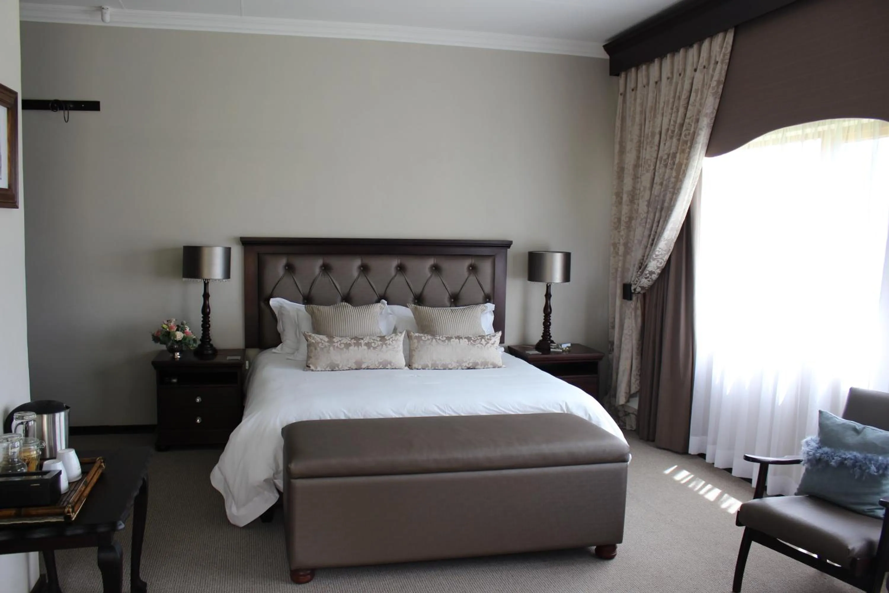 Bed in Oranje Guest Farm