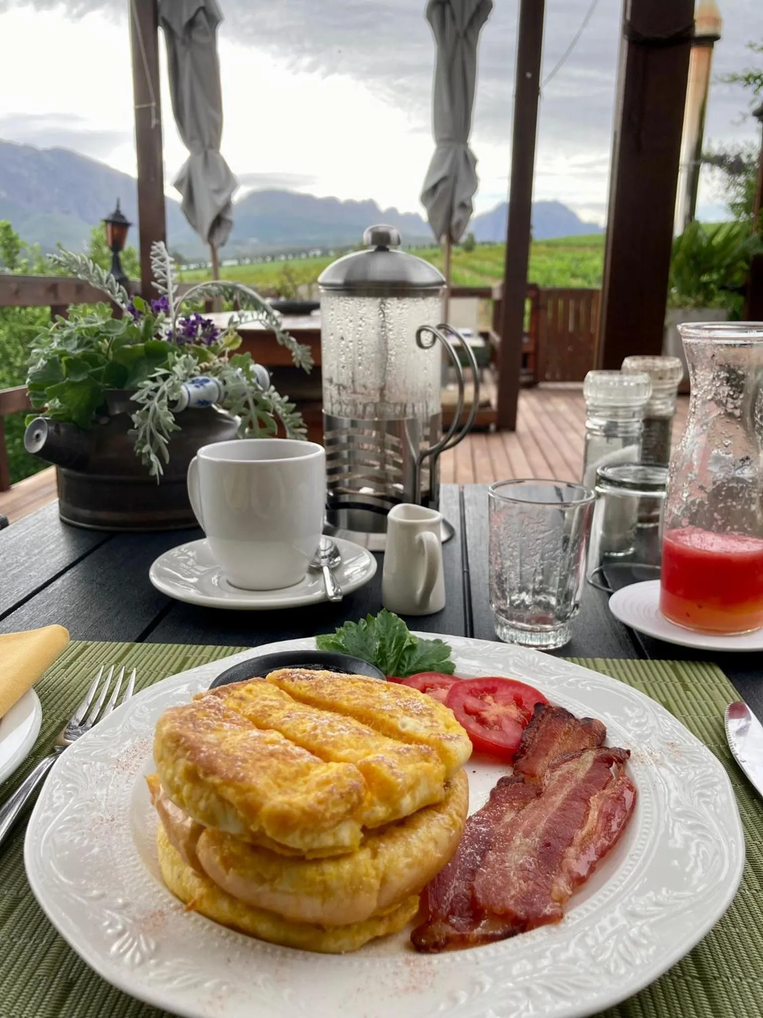 Breakfast in Wellington Country House