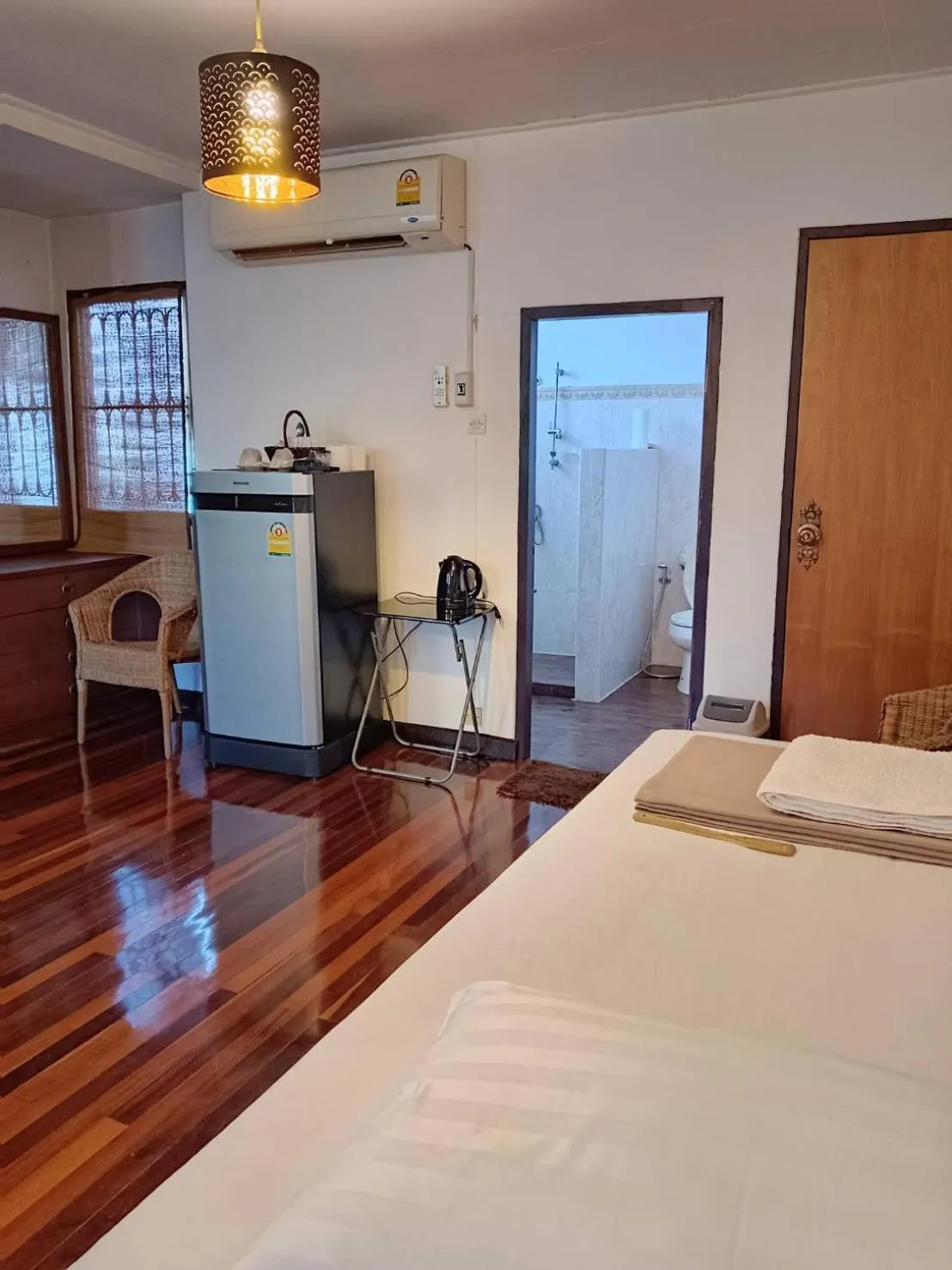 Bed in Naturbliss Resort Village