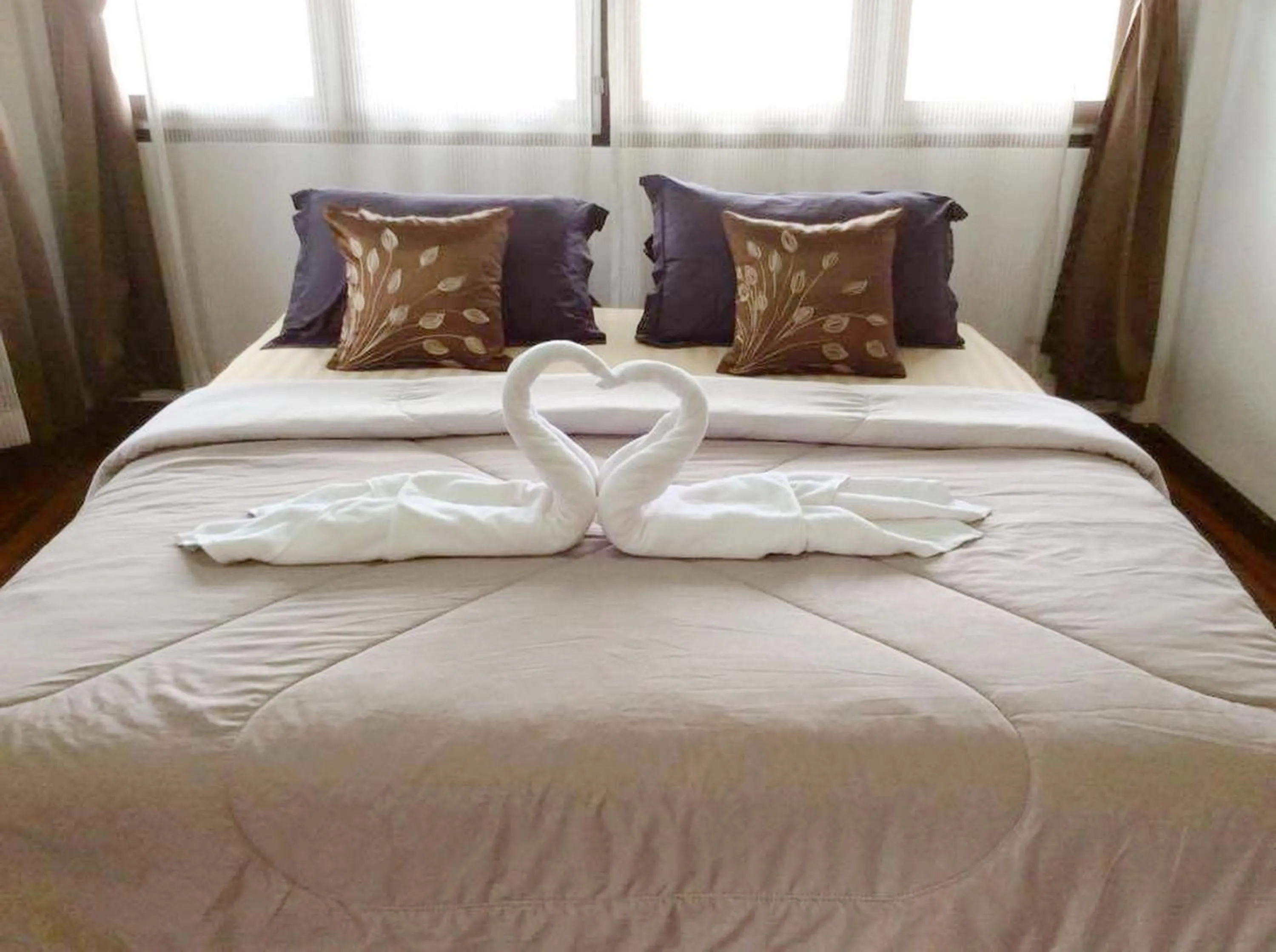 Bed in Naturbliss Resort Village