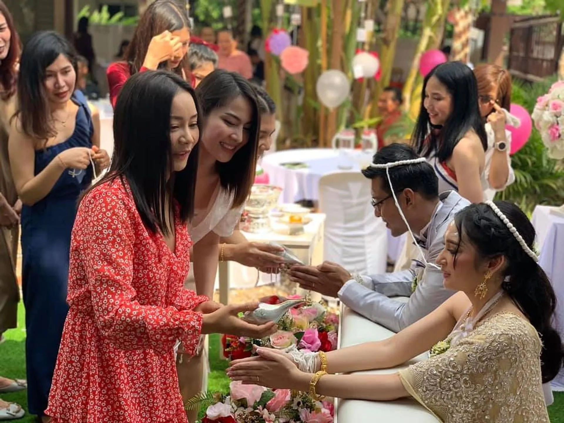 Guests in Naturbliss Resort Village