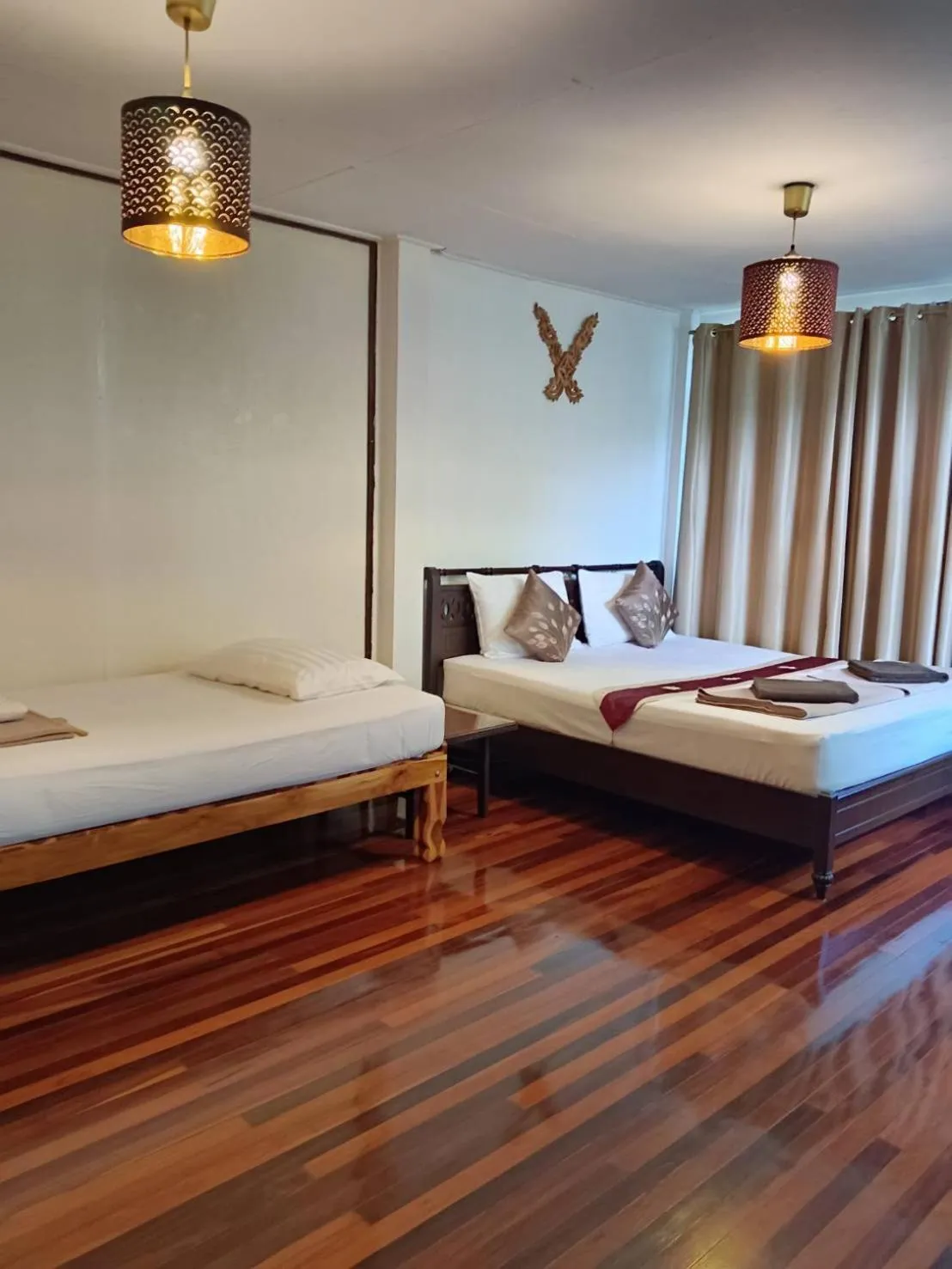 Bed in Naturbliss Resort Village