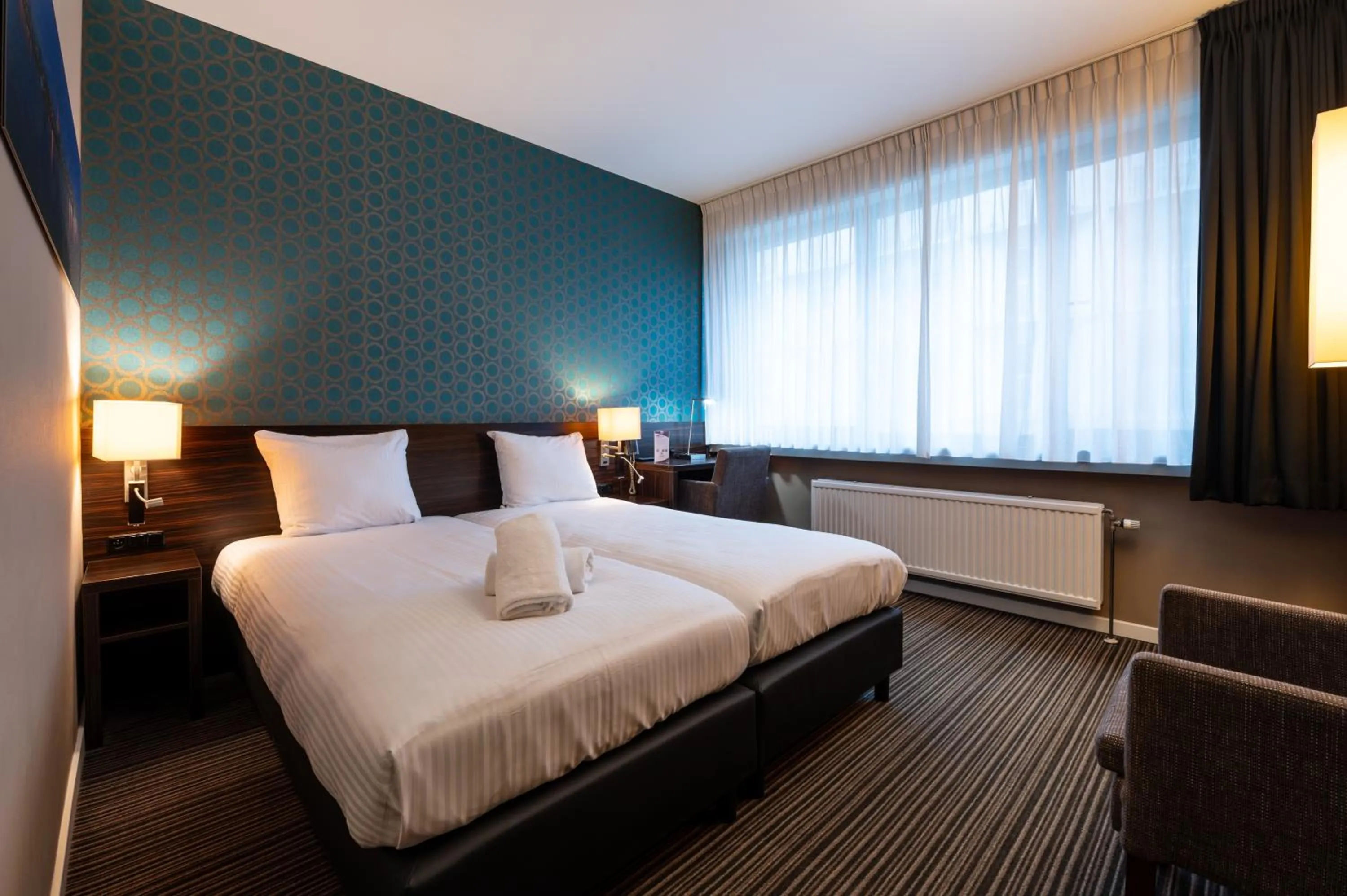 Bed in Hotel Docklands Antwerpen